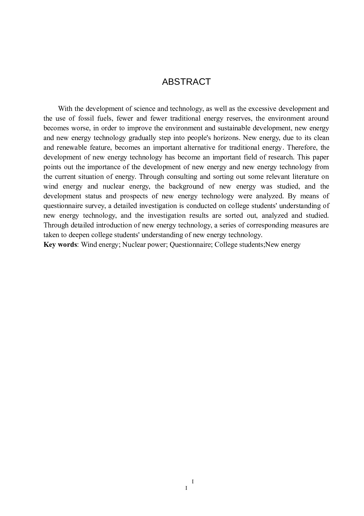 大学生对新能源技术认知的调查与研究-8854字.docx 第2页
