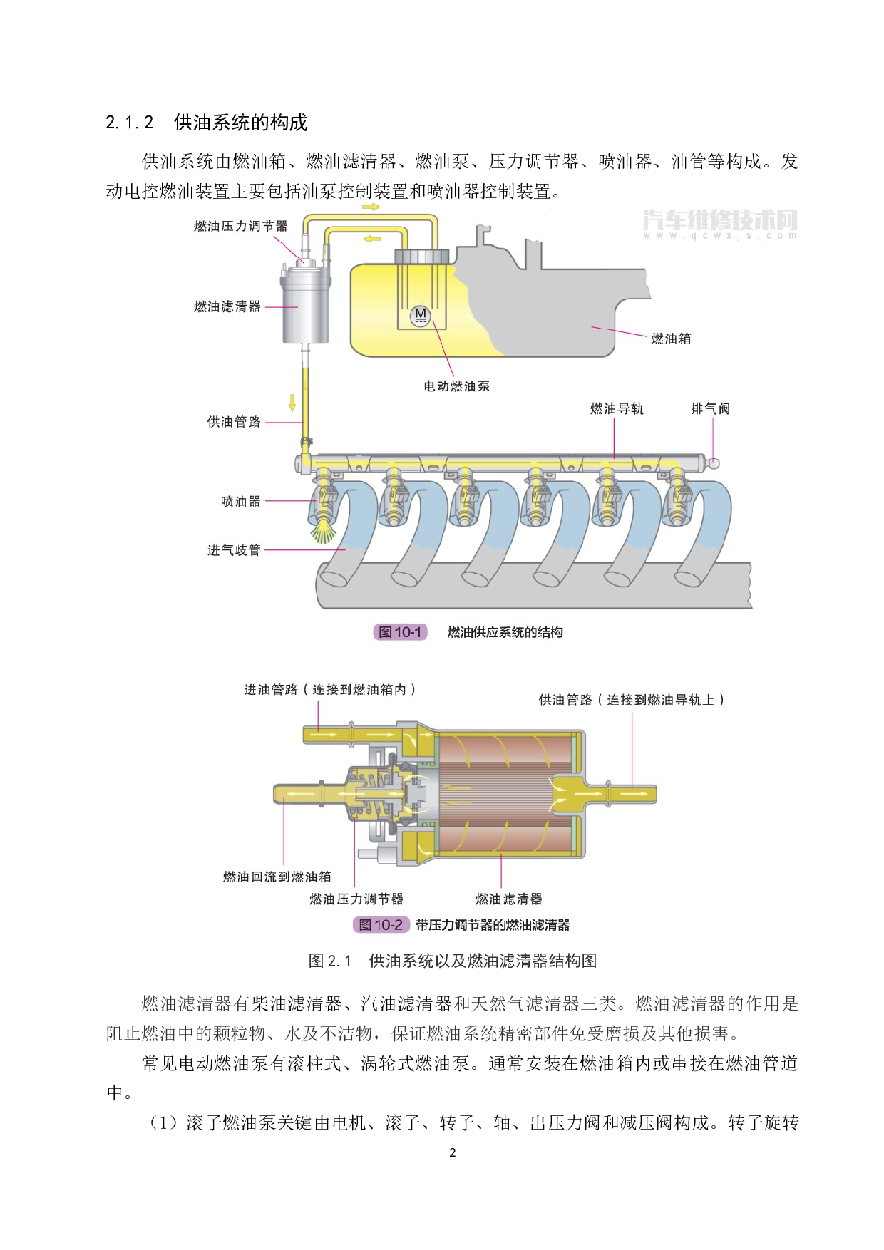 腾翼C30发动机供油系统检测与维修-7772字.docx 第6页