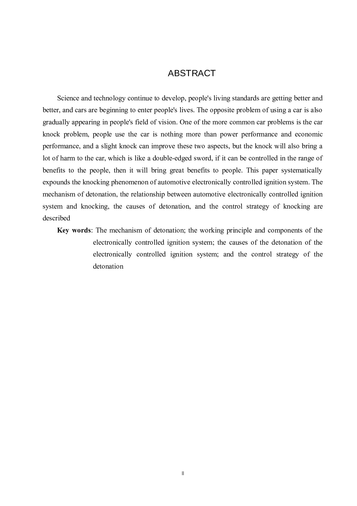 汽车电控点火系统的爆震分析及其控制策略研究-7091字.docx 第2页