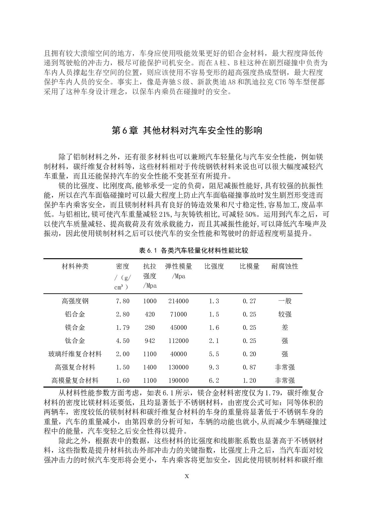 汽车轻量化对汽车安全性影响探究-9336字.docx 第10页