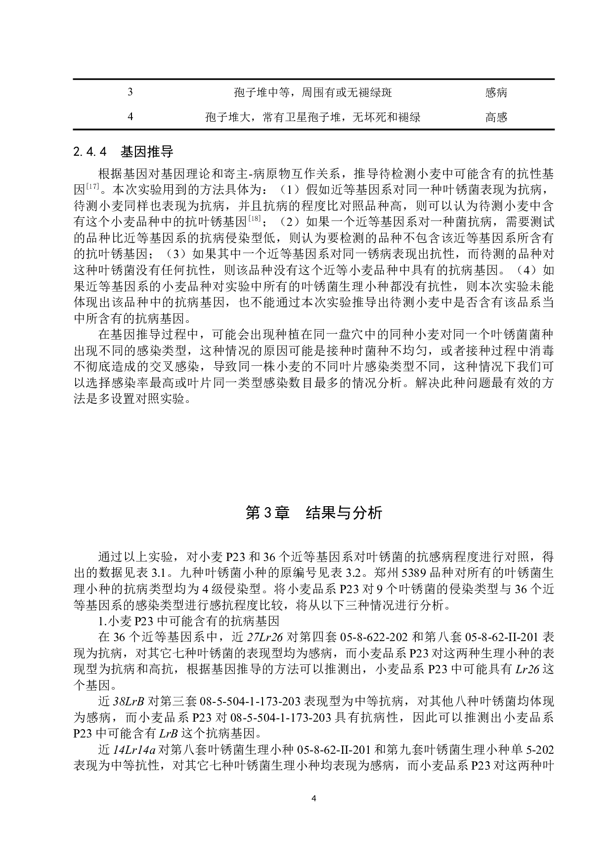 小麦品系P23苗期抗叶锈病鉴定-8824字.docx 第7页