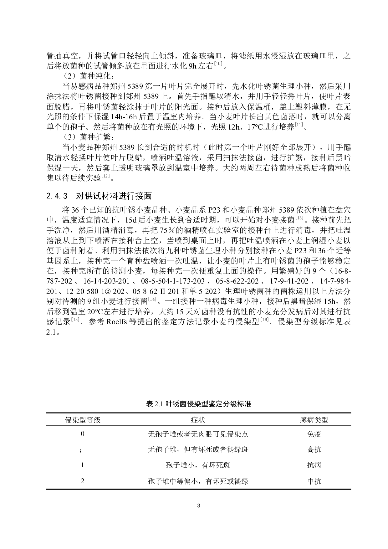 小麦品系P23苗期抗叶锈病鉴定-8824字.docx 第6页