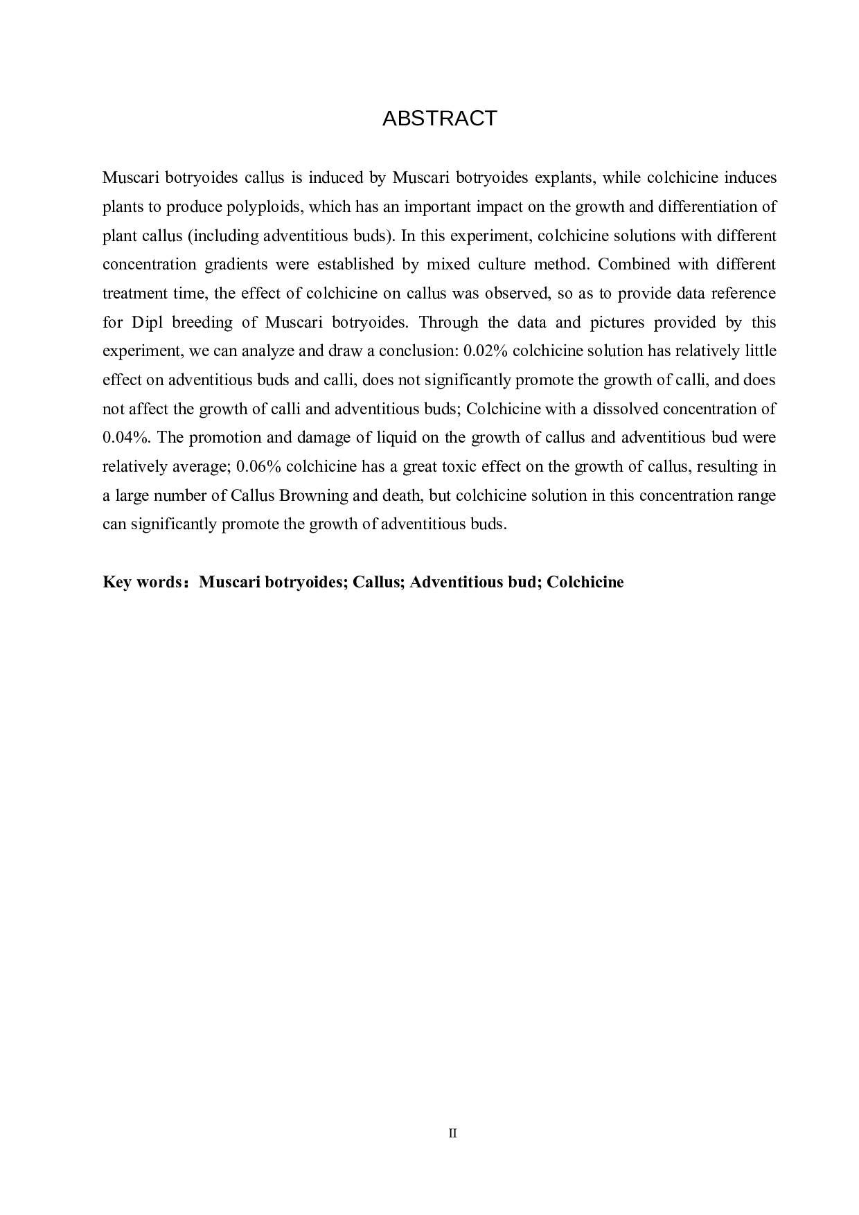 秋水仙素对葡萄风信子愈伤组织生长分化的影响-8357字.doc 第2页