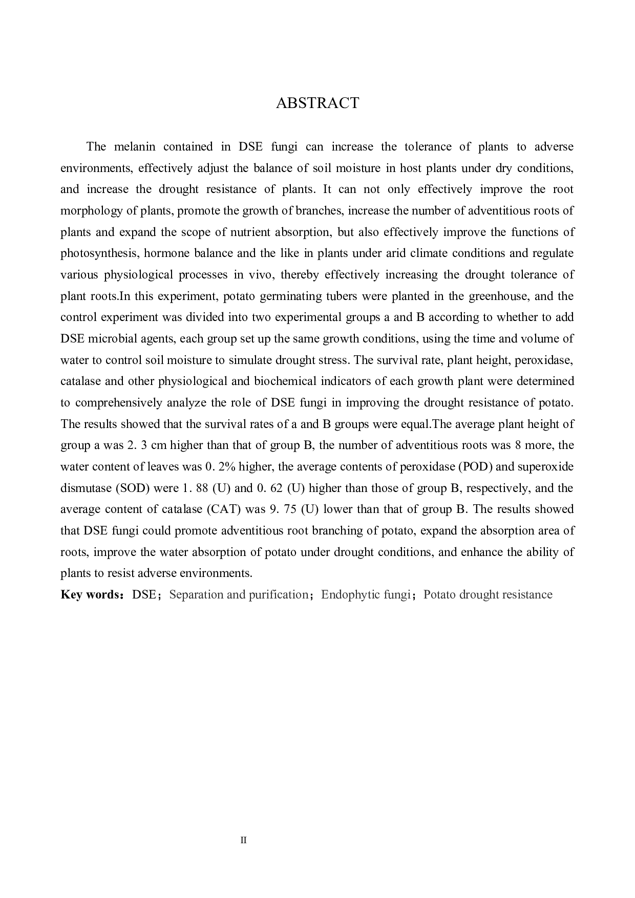DSE真菌在提高马铃薯抗旱性方面的研究-9159字.docx 第2页