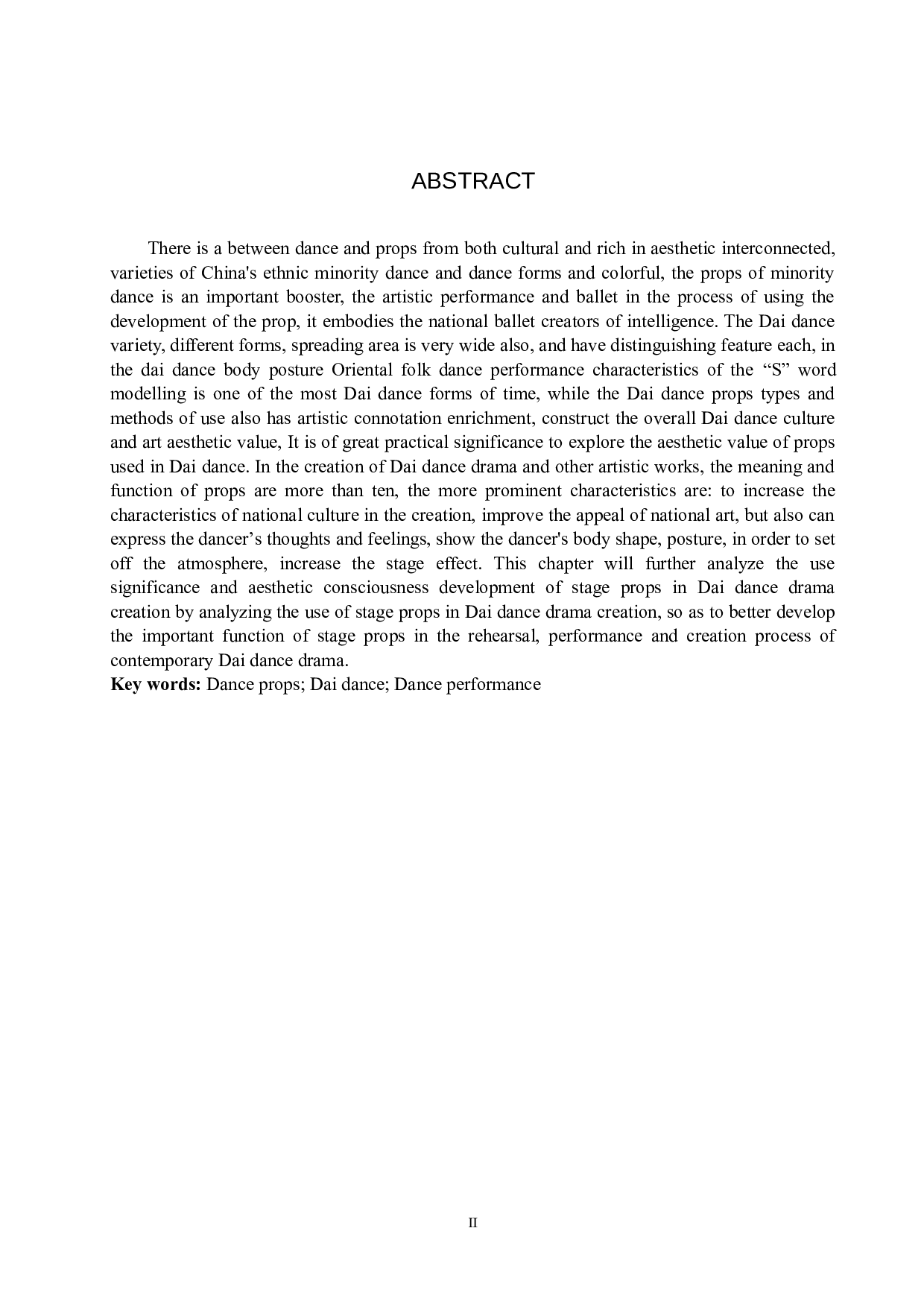 浅谈道具在傣族舞蹈中的应用-10080字.doc 第2页