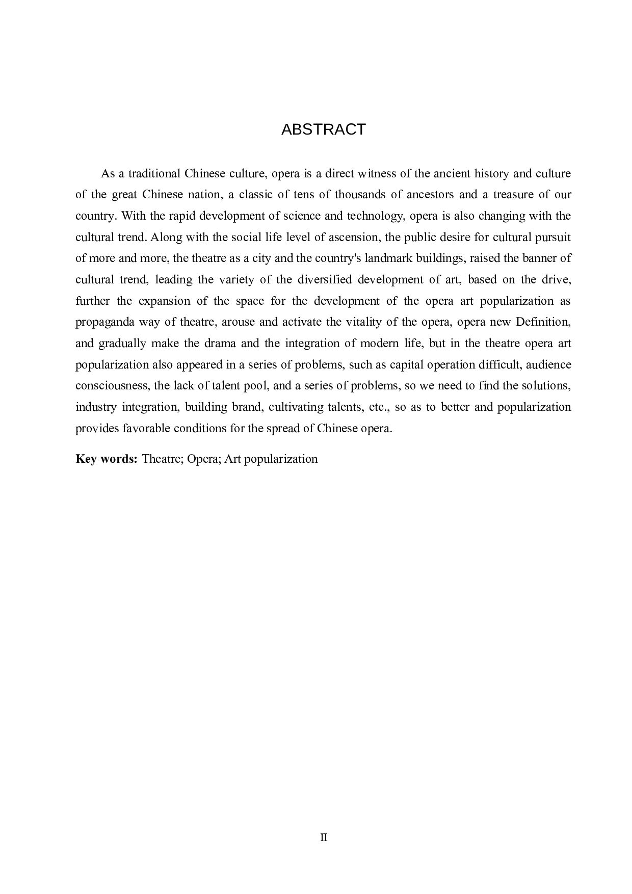剧院戏曲艺术普及项目运营管理探析&mdash;&mdash;以关汉卿大剧院为例-11544字.doc 第2页
