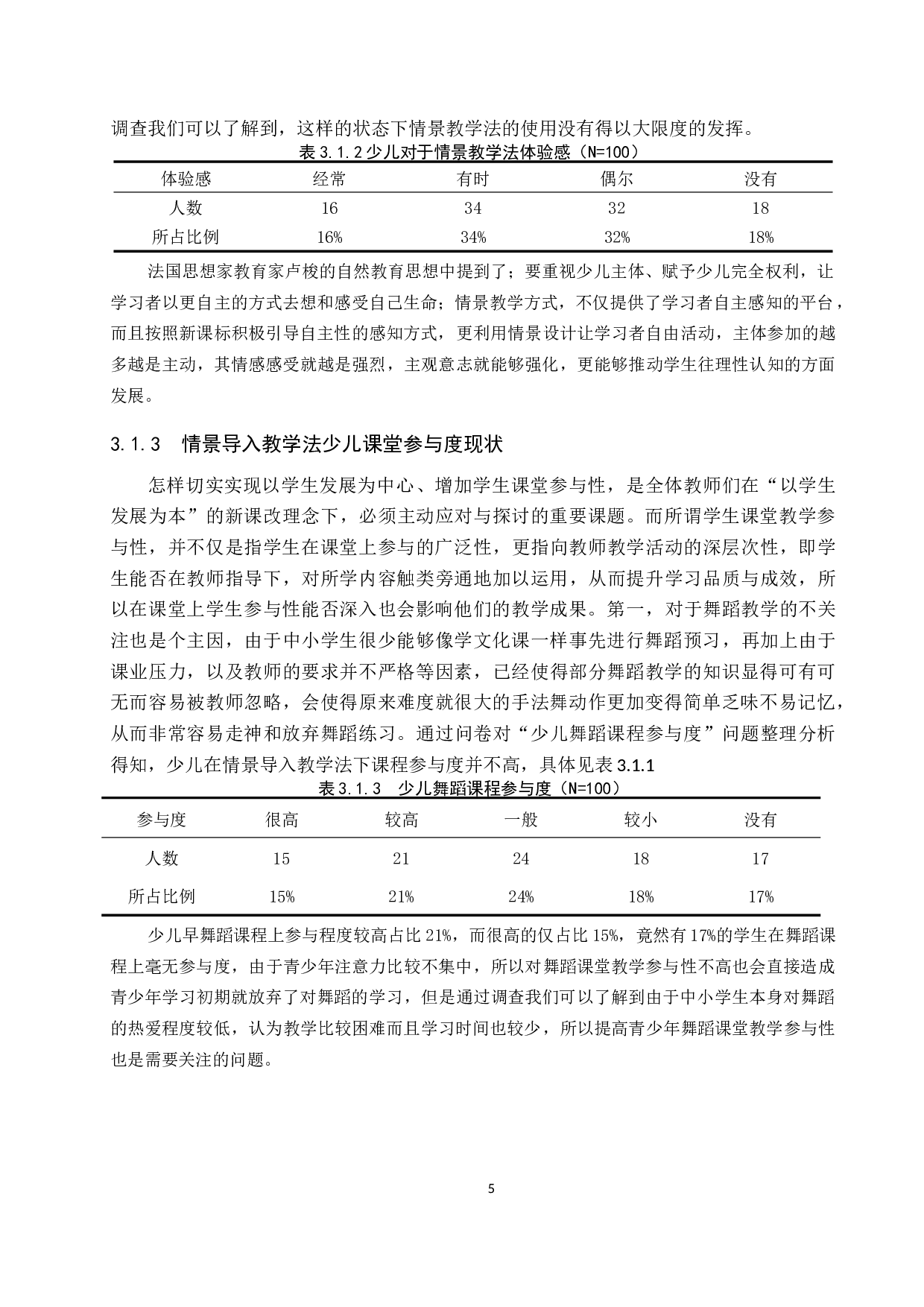 浅谈情景导入教学法在少儿舞蹈教学中的应用-10281字.doc 第10页