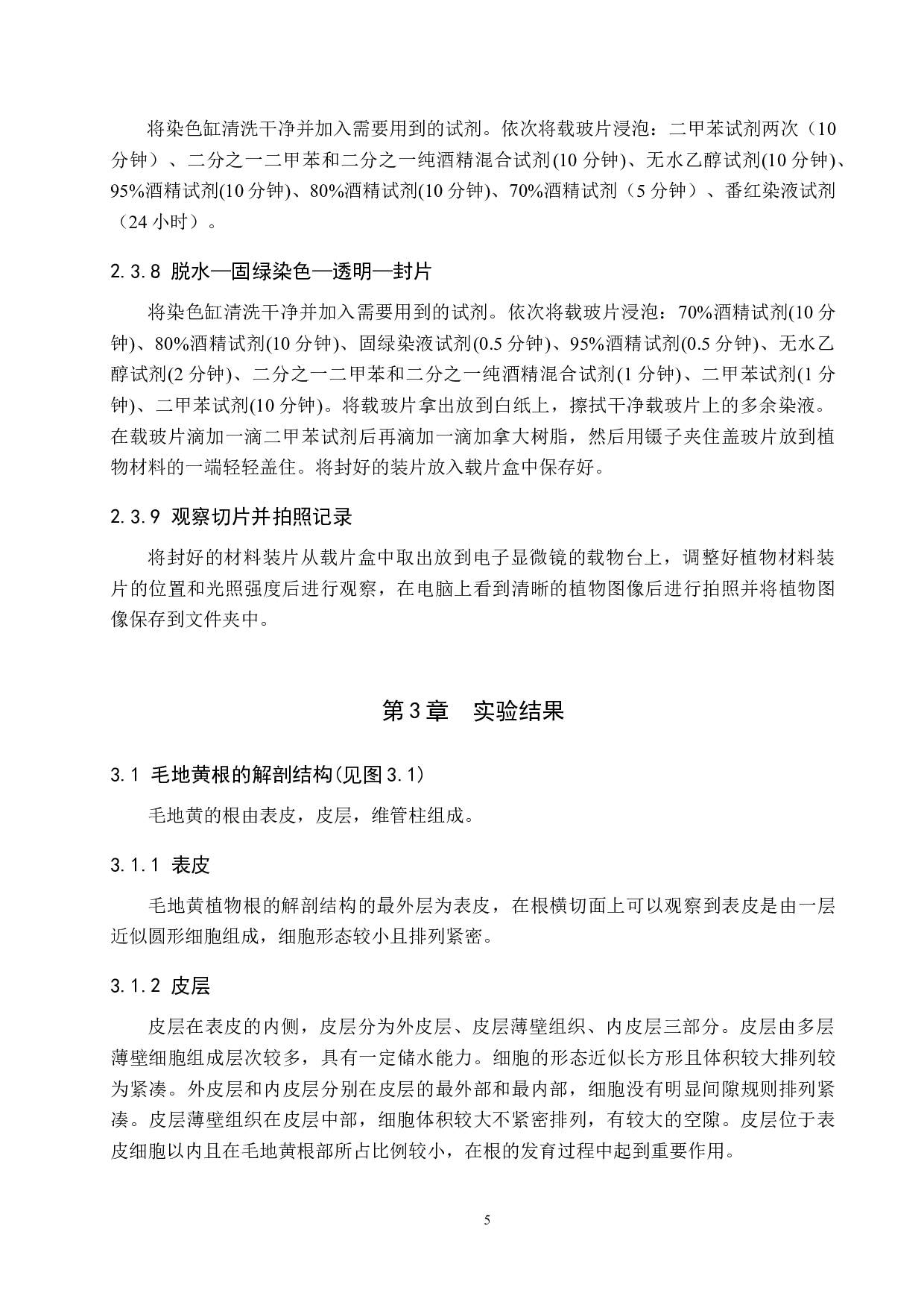 毛地黄营养器官解剖结构的观察及研究-8261字.doc 第9页
