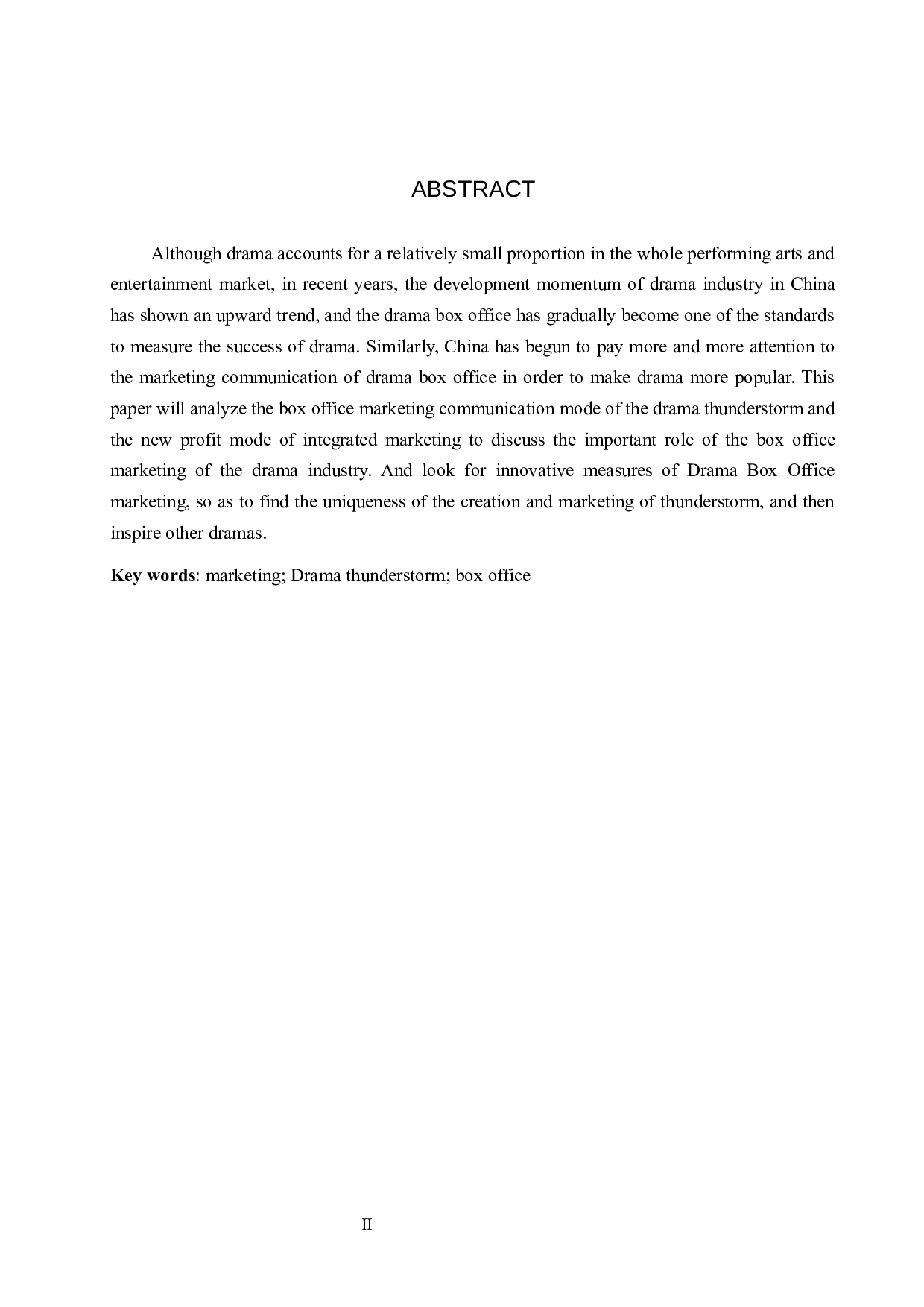 话剧票房营销模式探究&mdash;&mdash;以作品《雷雨》为例-8877字.docx 第2页