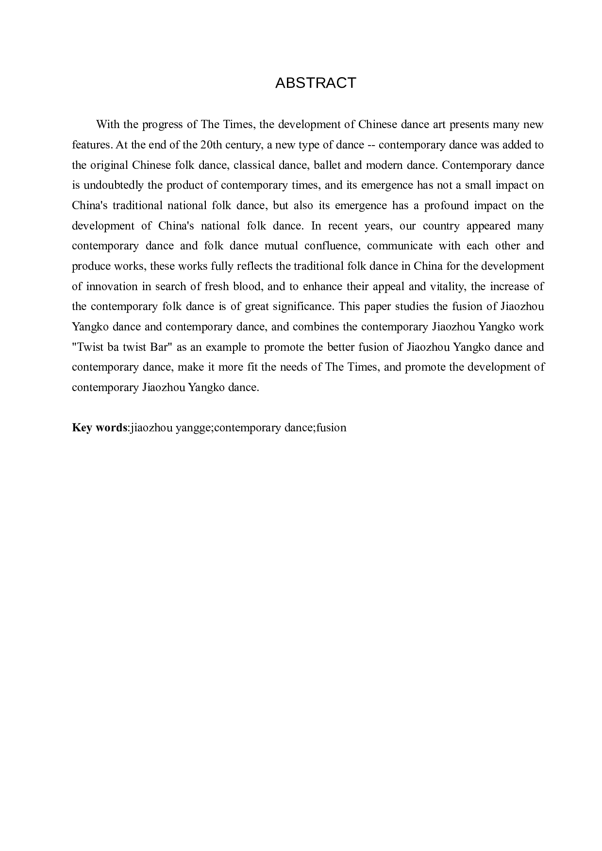 浅析胶州秧歌与当代舞的融合&mdash;&mdash;以《拧巴&middot;拧吧》为例-8074字.docx 第2页