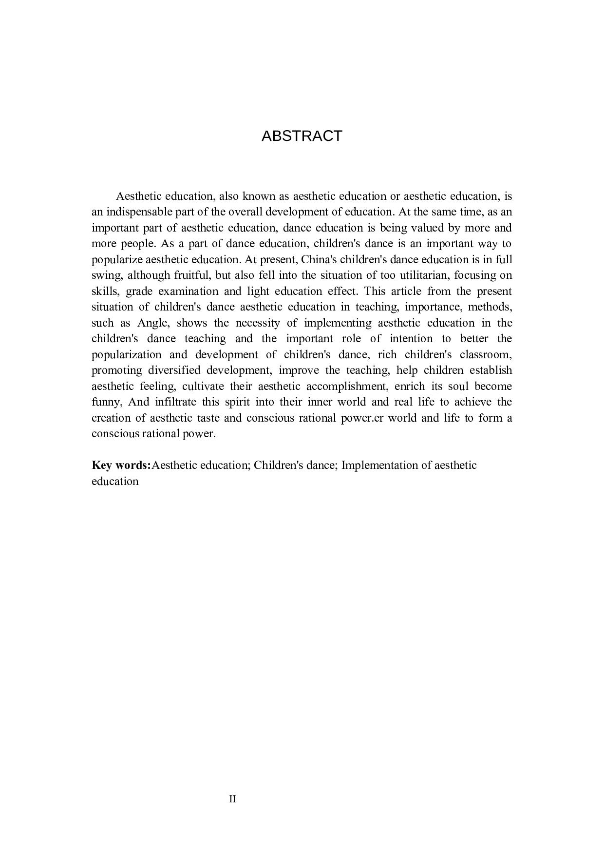 试论少儿舞蹈教学中美育的实施-12188字.docx 第2页