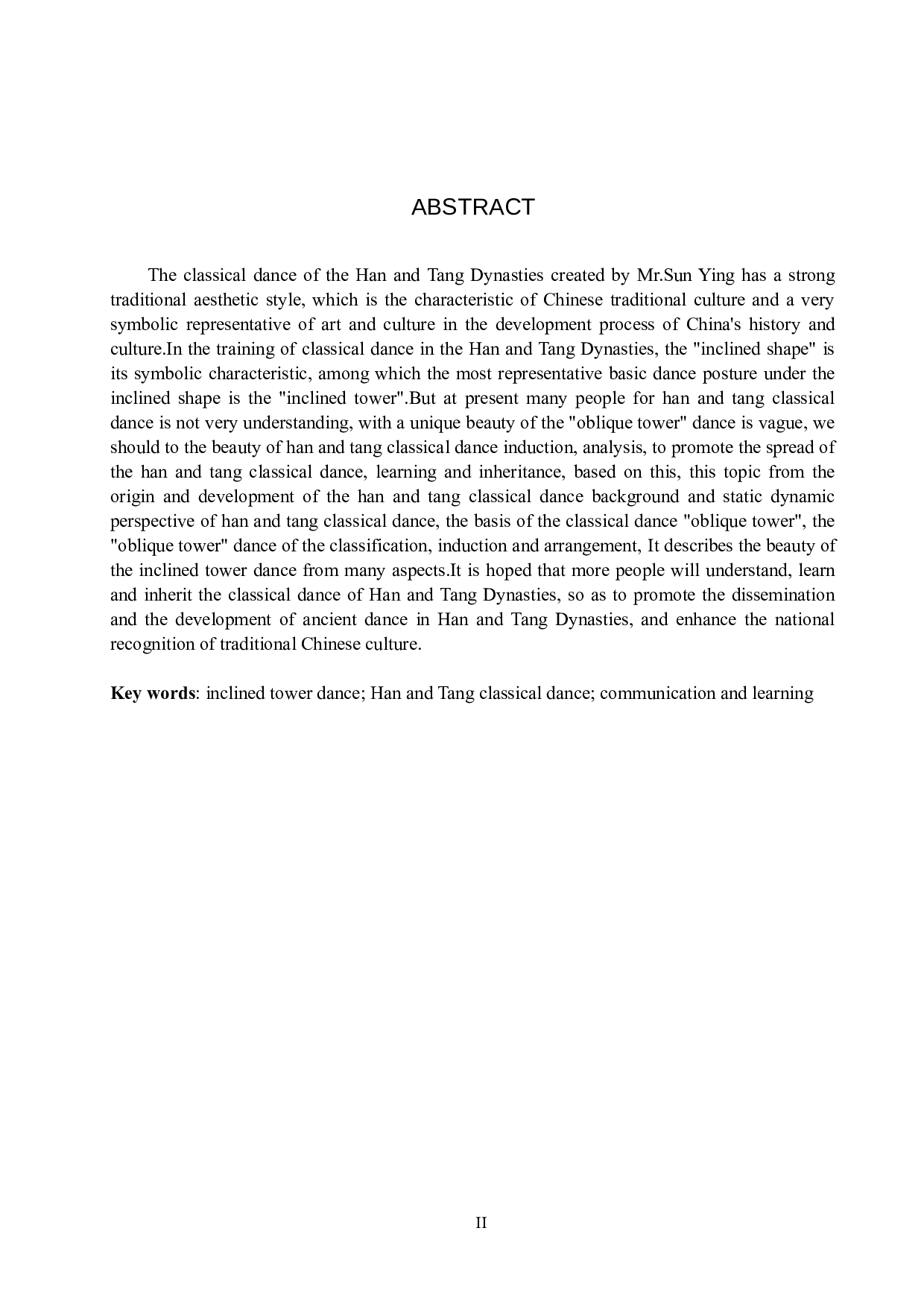 浅谈汉唐古典舞&ldquo;斜塔&rdquo;之美-11733字.doc 第2页