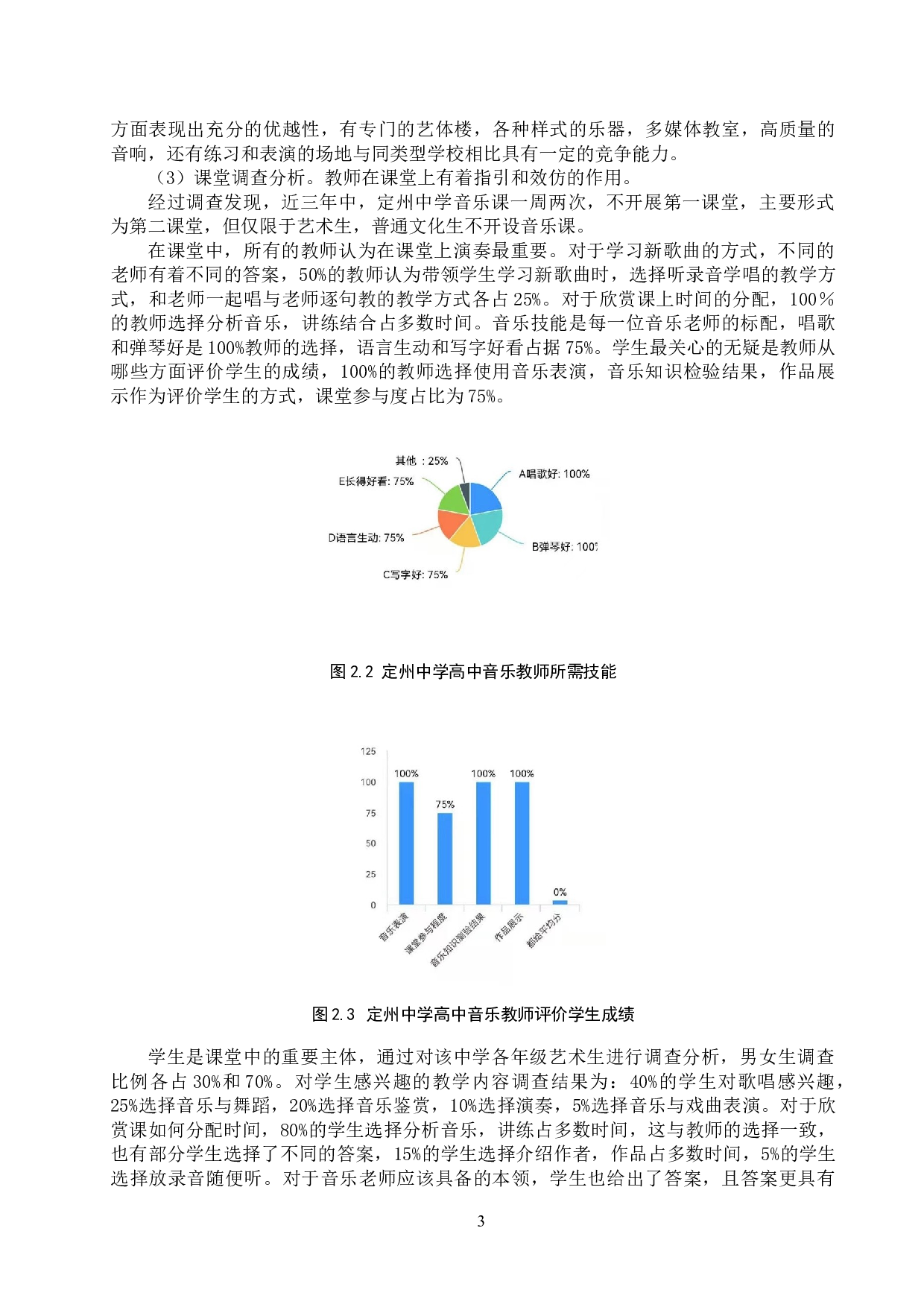 定州市市区公办高中音乐教学现状调查研究-12181字.docx 第6页