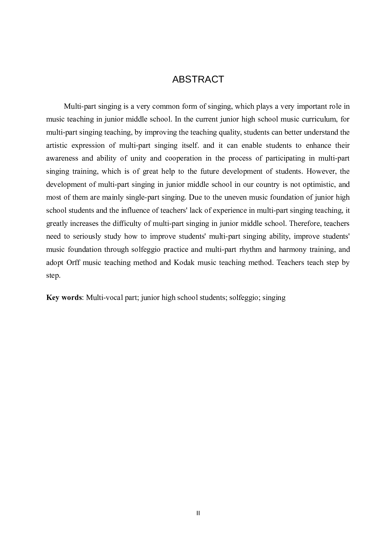 初中生多声部歌唱训练探究-8366字.doc 第2页