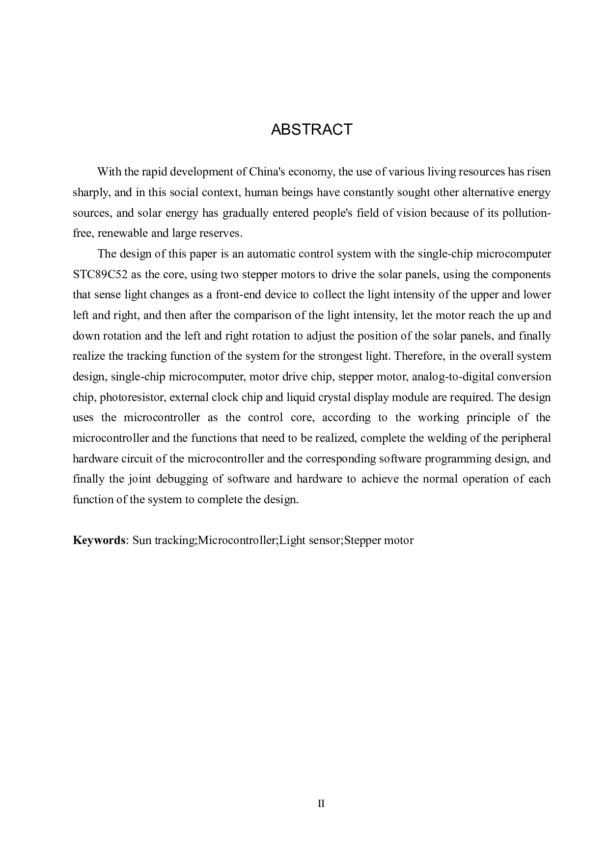 基于单片机的太阳自动追踪系统设计-15404字.pdf 第2页