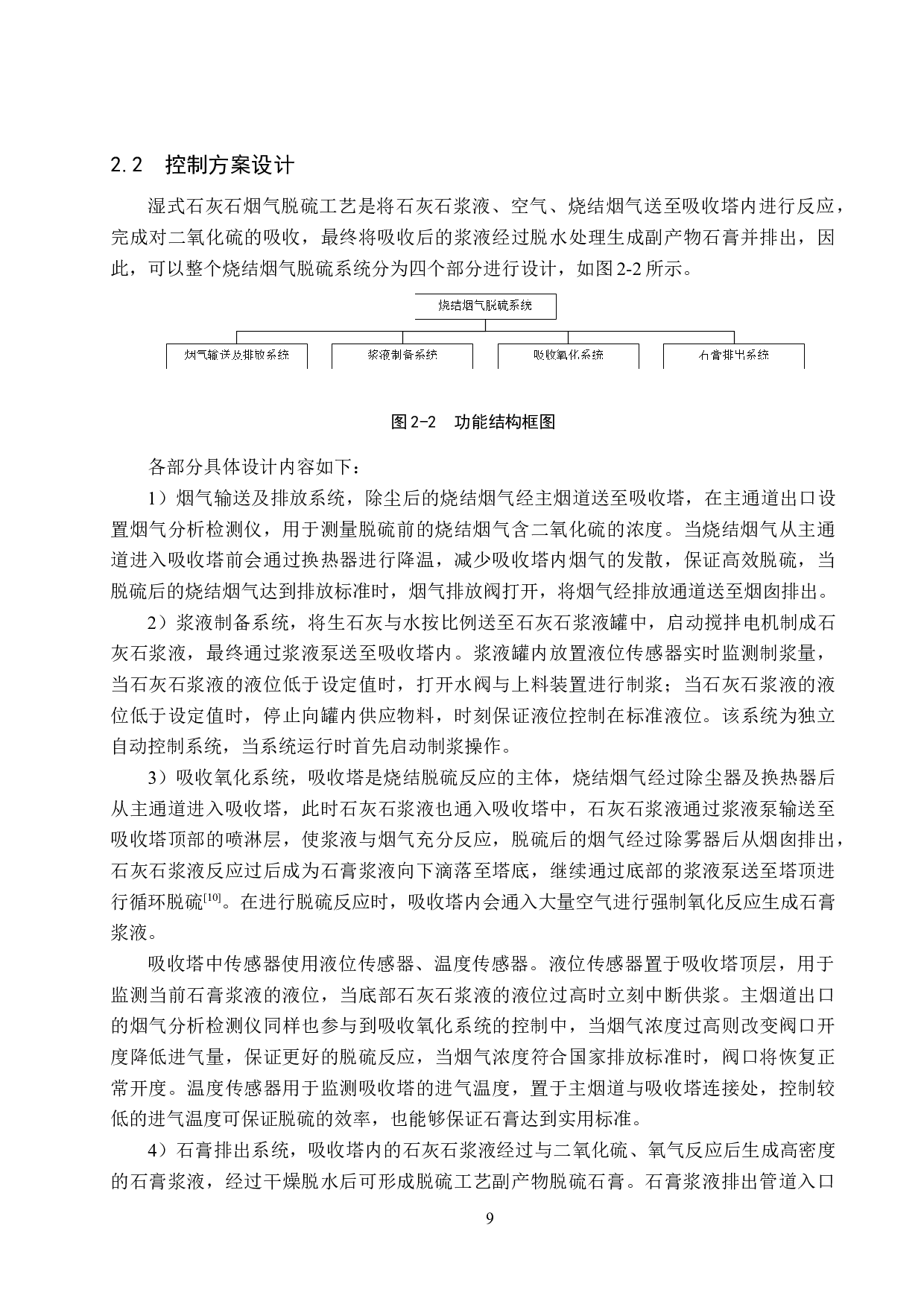基于PLC烧结脱硫控制系统的设计-19289字.docx 第9页