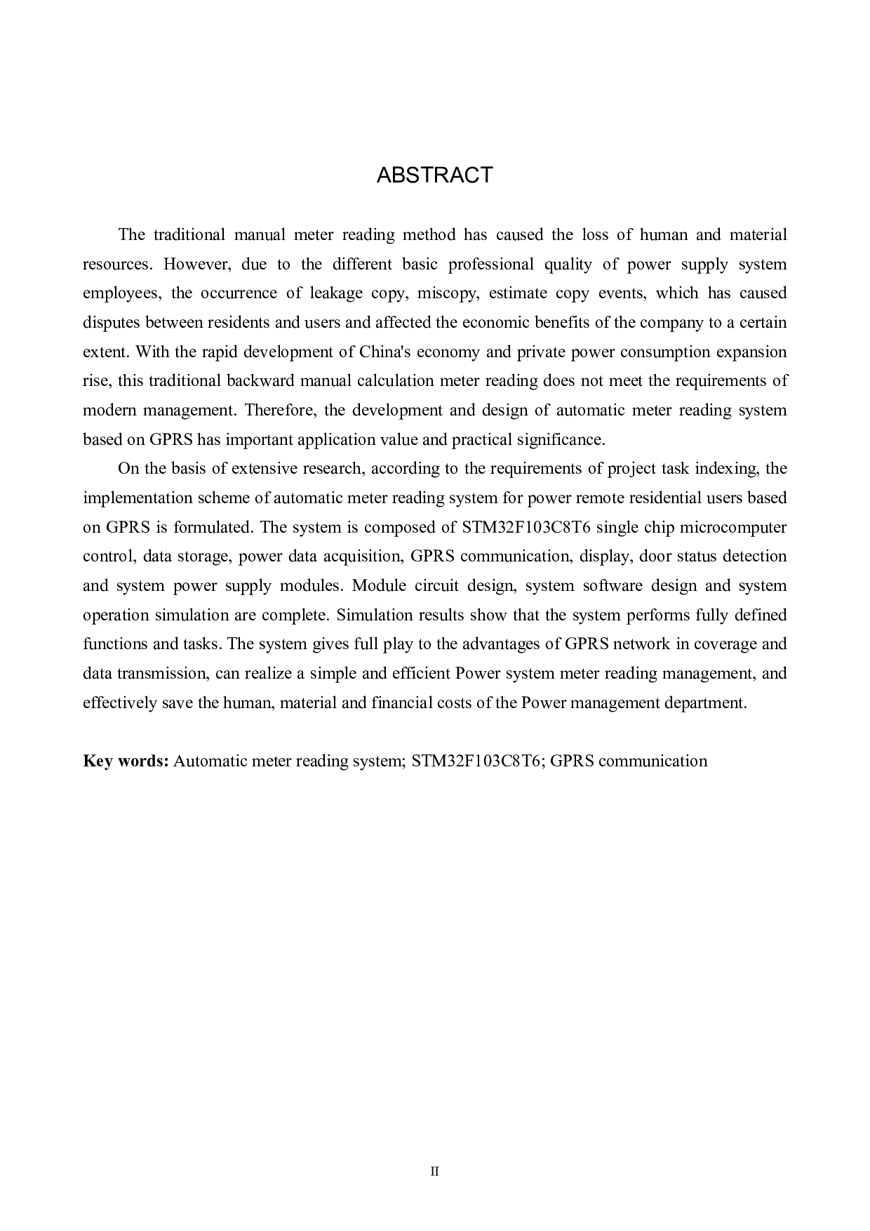 基于GPRS的电力远程居民用户自动抄表系统设计-16877字.pdf 第2页