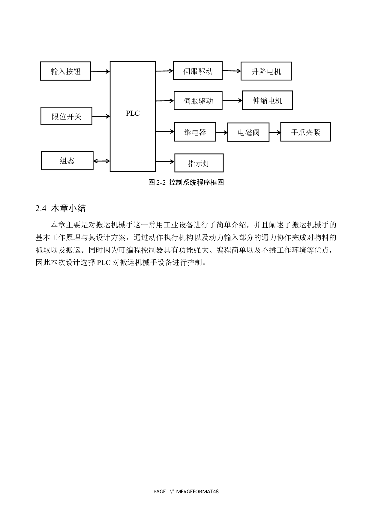 基于PLC的搬运机械手控制系统设计-17525字.docx 第10页