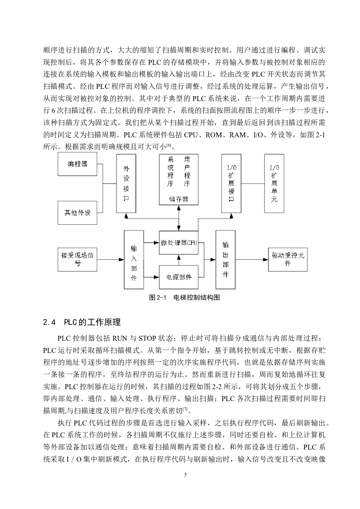 四层电梯控制系统设计与仿真-16198字.doc 第9页