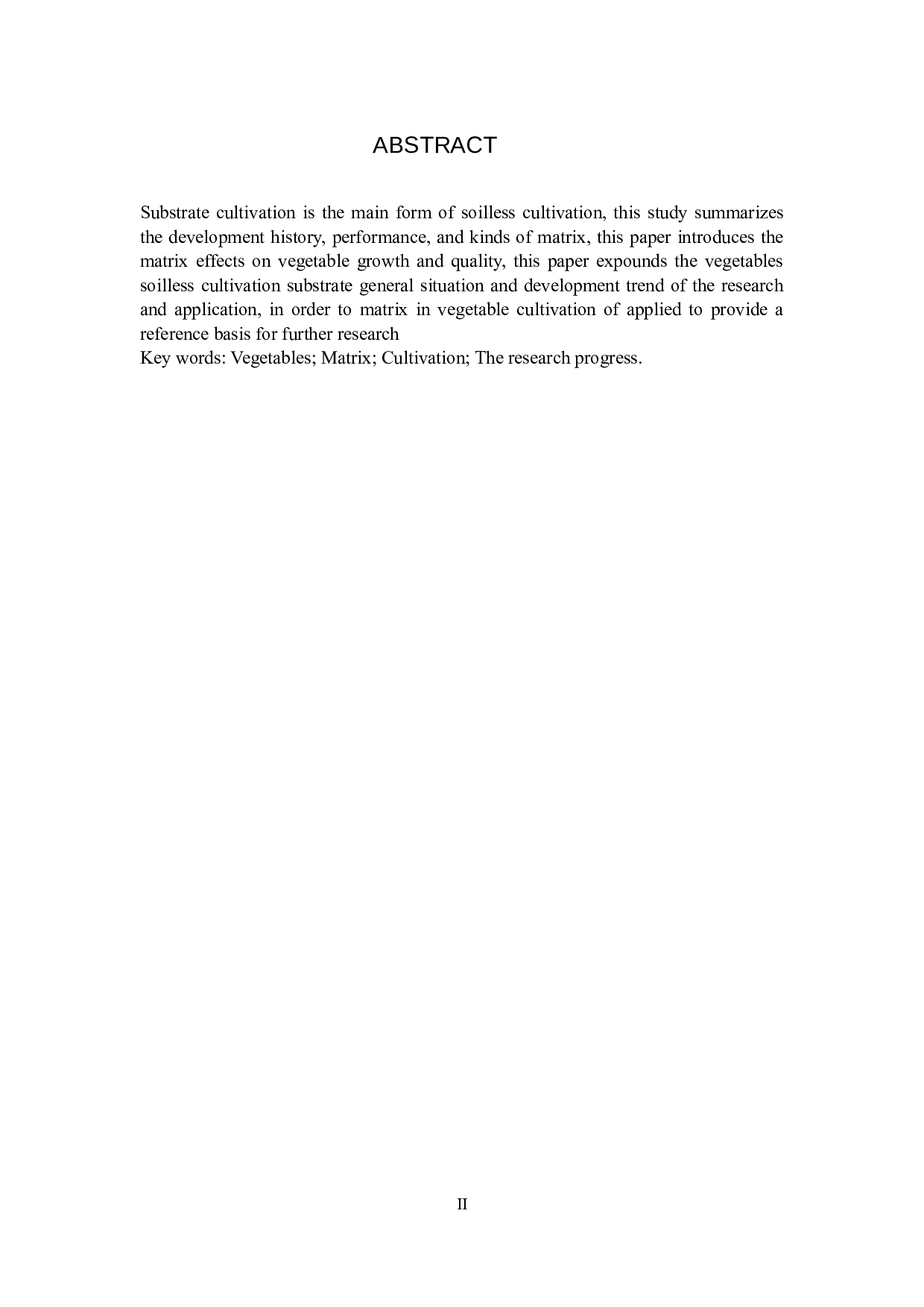 基质对蔬菜栽培影响的研究进展-11126字.docx 第2页