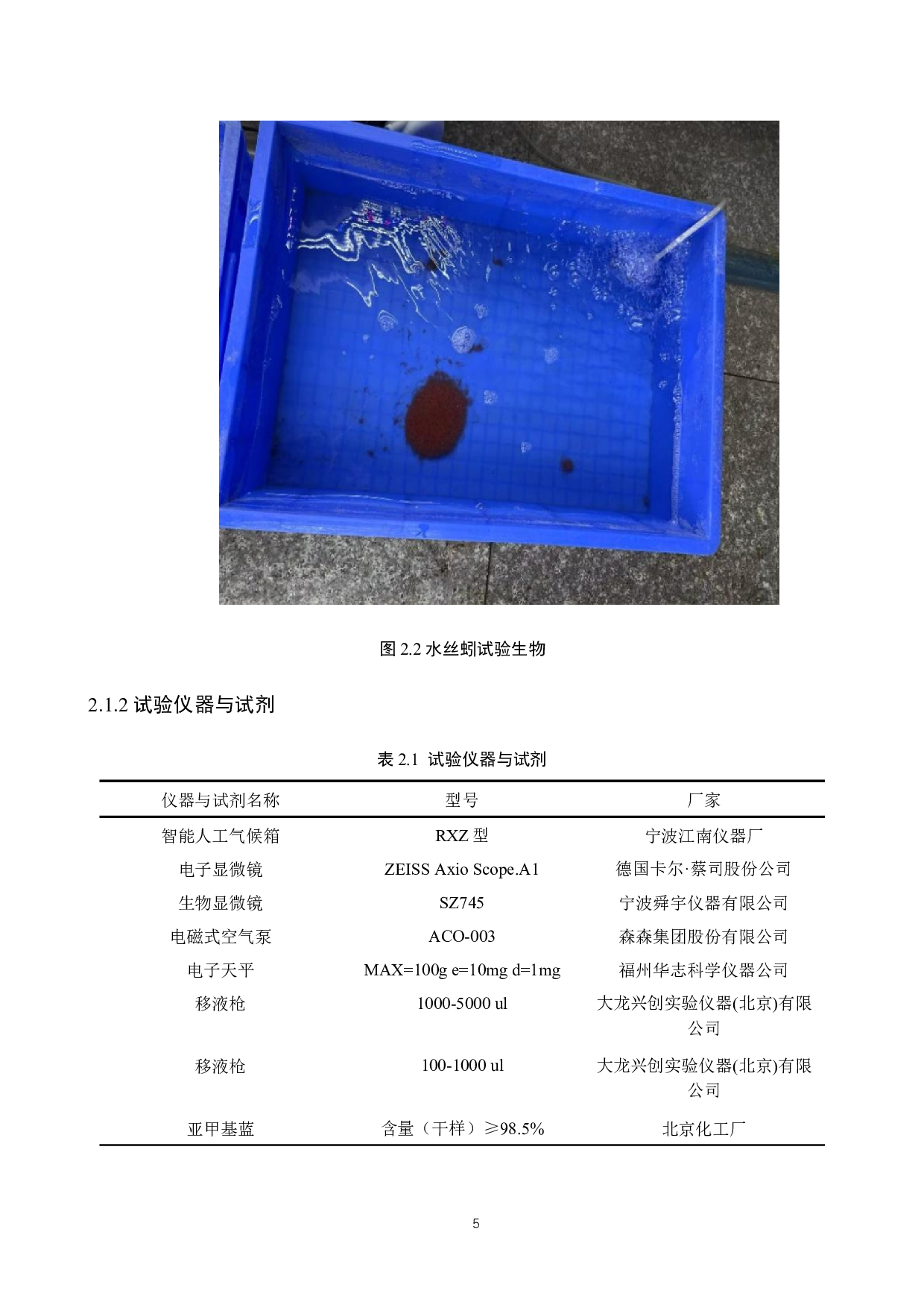 亚甲基蓝对大型溞和水丝蚓的毒性研究-8887字.docx 第8页