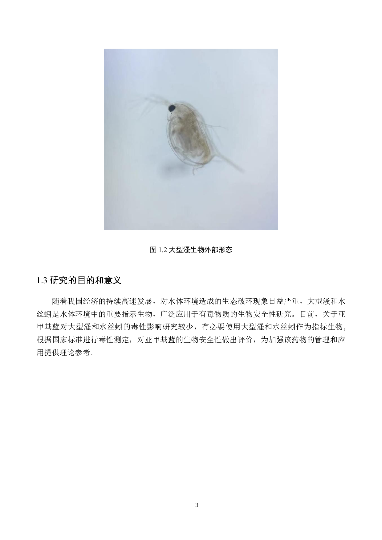 亚甲基蓝对大型溞和水丝蚓的毒性研究-8887字.docx 第6页