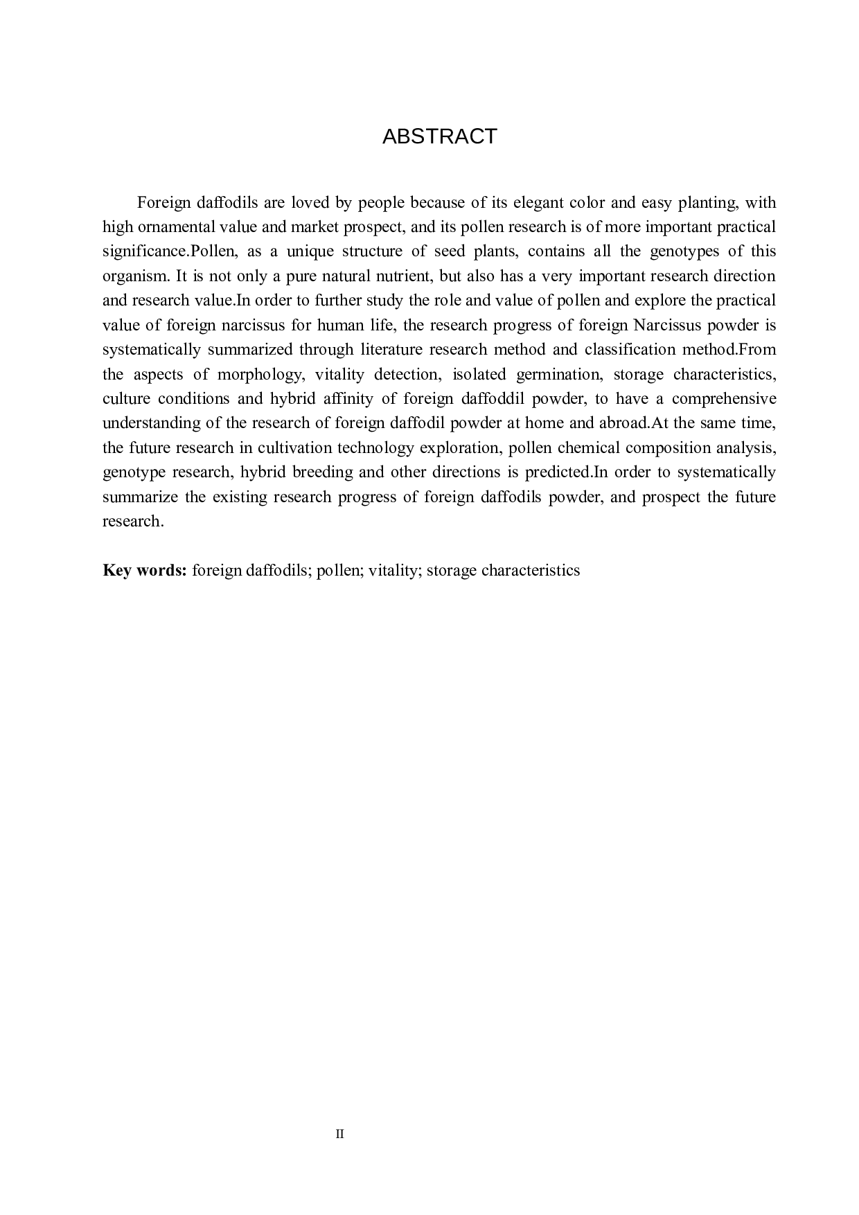 洋水仙花粉的研究进展-12557字.docx 第2页