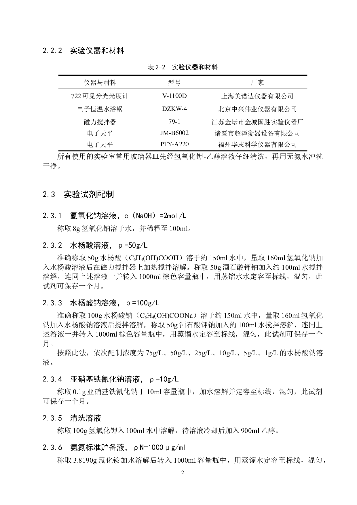 水杨酸钠法测定东湖水样中氨氮的条件探究-9121字.docx 第7页