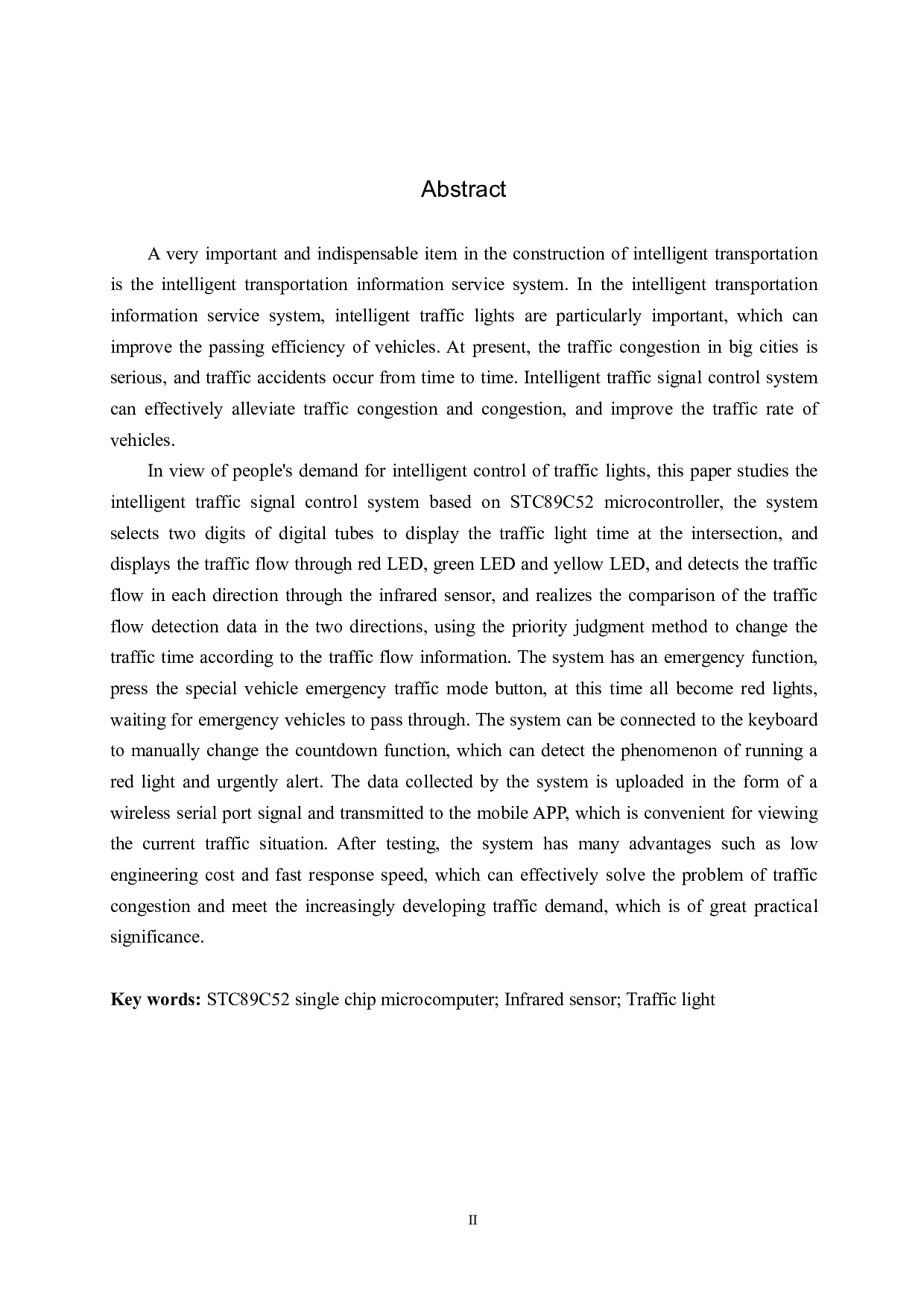 具有车流量检测的智能交通灯控制系统设计-14056字.pdf 第2页