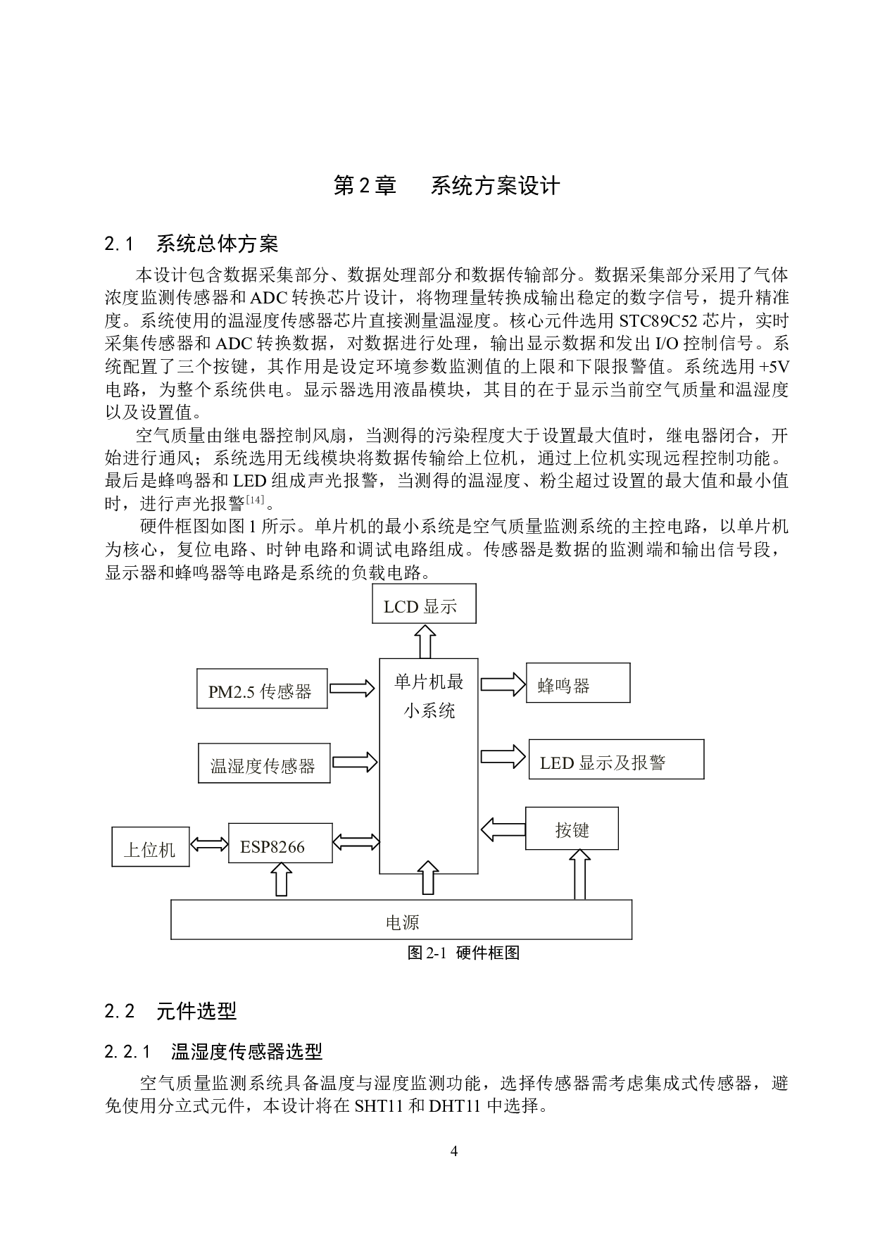 基于51单片机的空气质量监控仪设计-14219字.doc 第8页