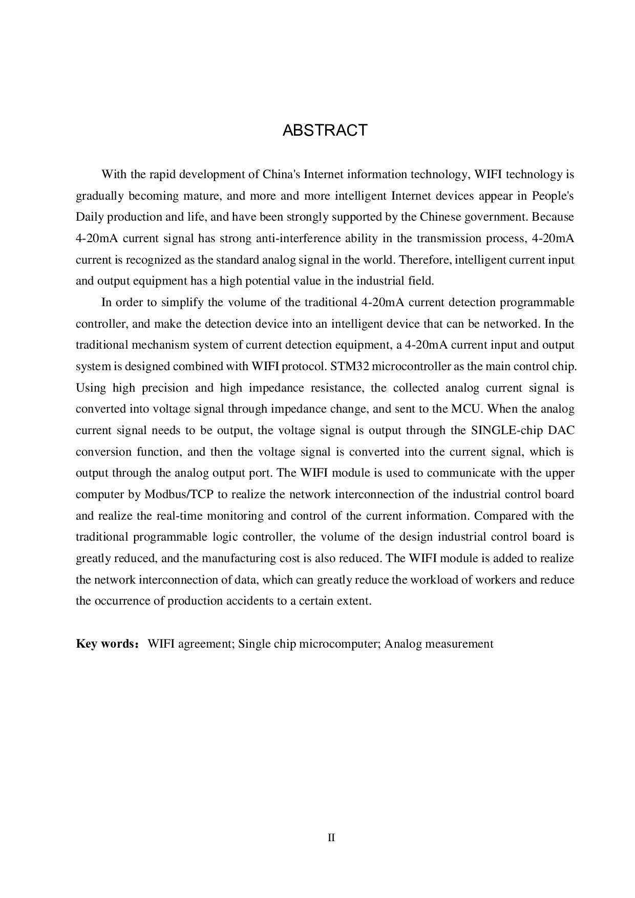 20mA电流输入输出模块-17280字.pdf 第2页