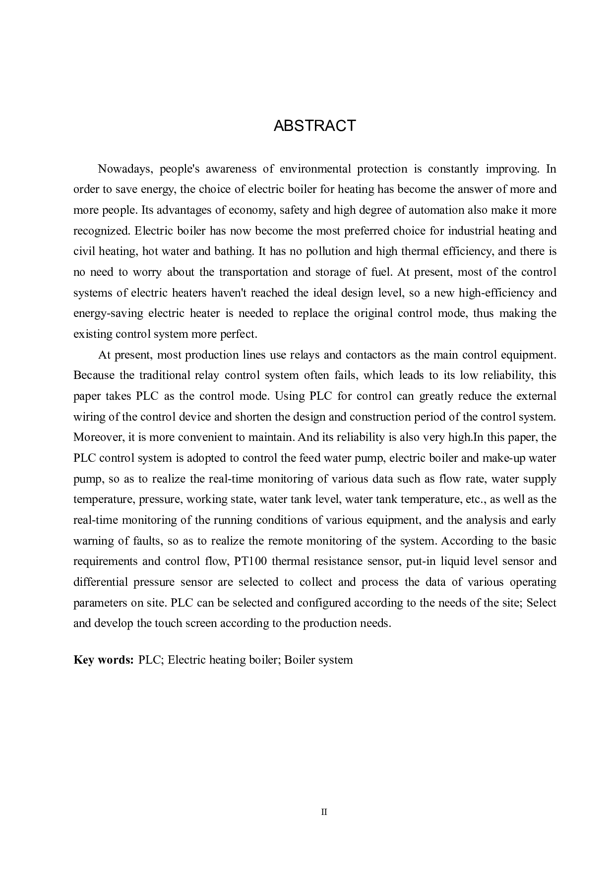 电锅炉供热运行控制系统设计-16885字.pdf 第2页