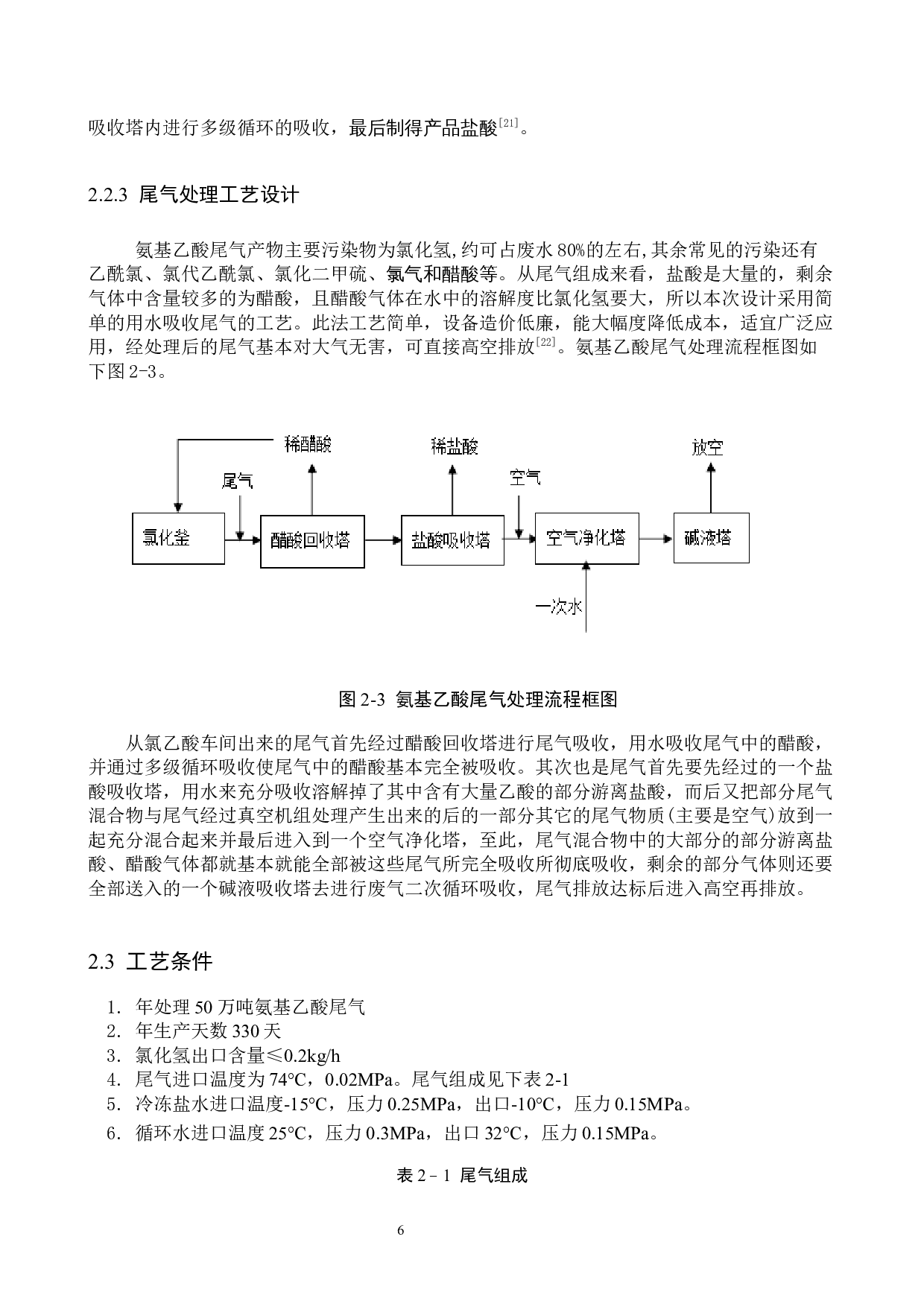 年处理50万吨氨基乙酸尾气工艺设计-19283字.docx 第10页
