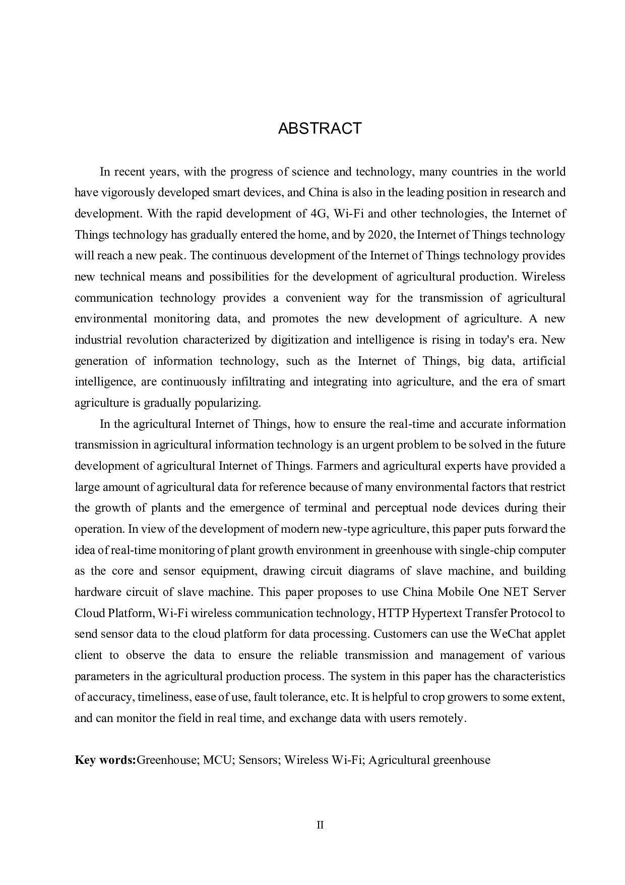 基于无线通信的农业大棚环境检测-13220字.pdf 第2页