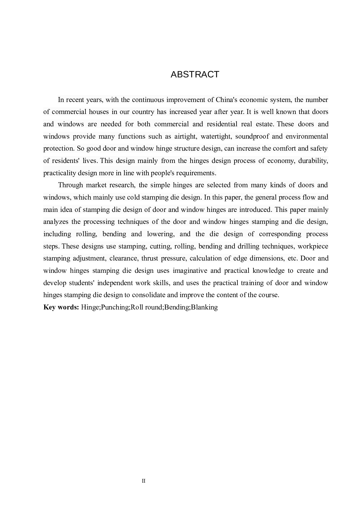 门窗合页冲压模具设计-12427字.docx 第2页