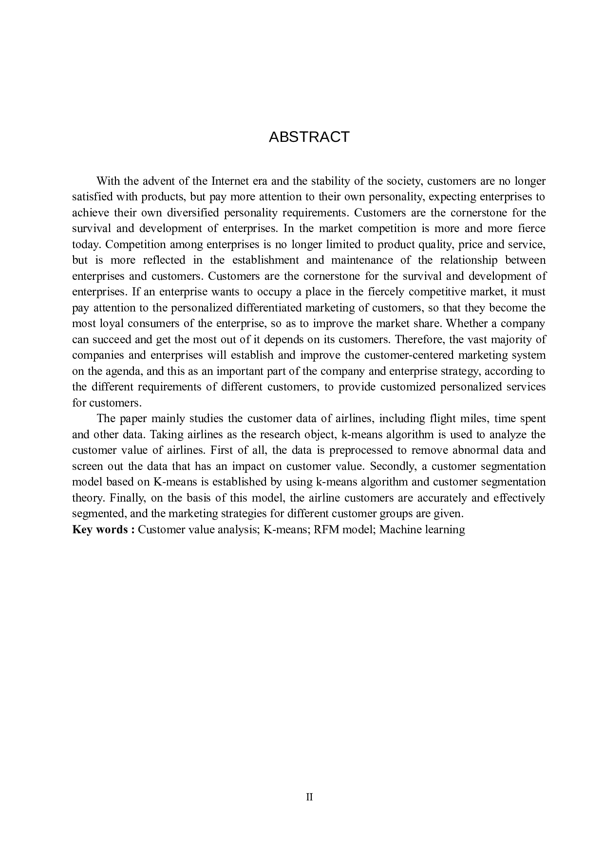 基于机器学习的航空客户价值分析-15066字.docx 第2页