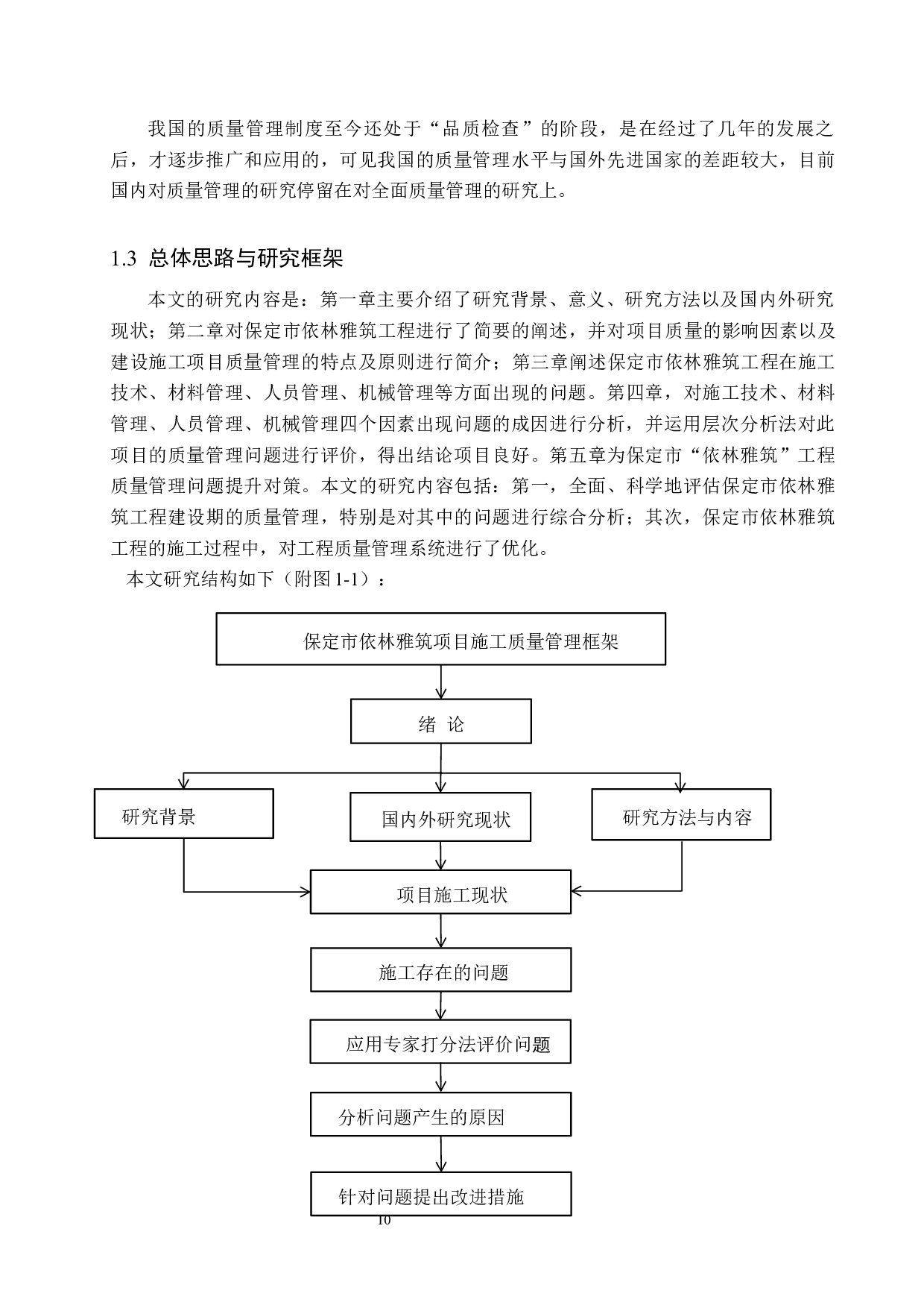 保定市依林雅筑项目施工质量管理研究-18545字.docx 第10页