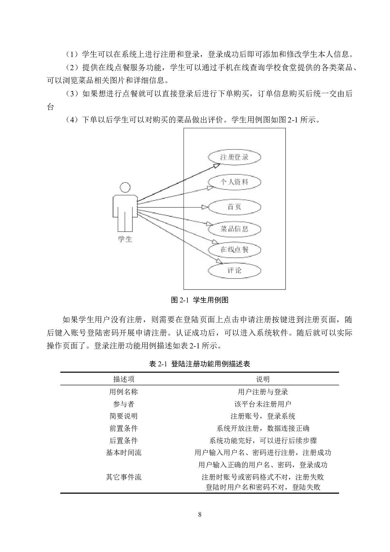 基于微信平台的校园食堂点餐小程序的设计与实现-14228字.docx 第8页