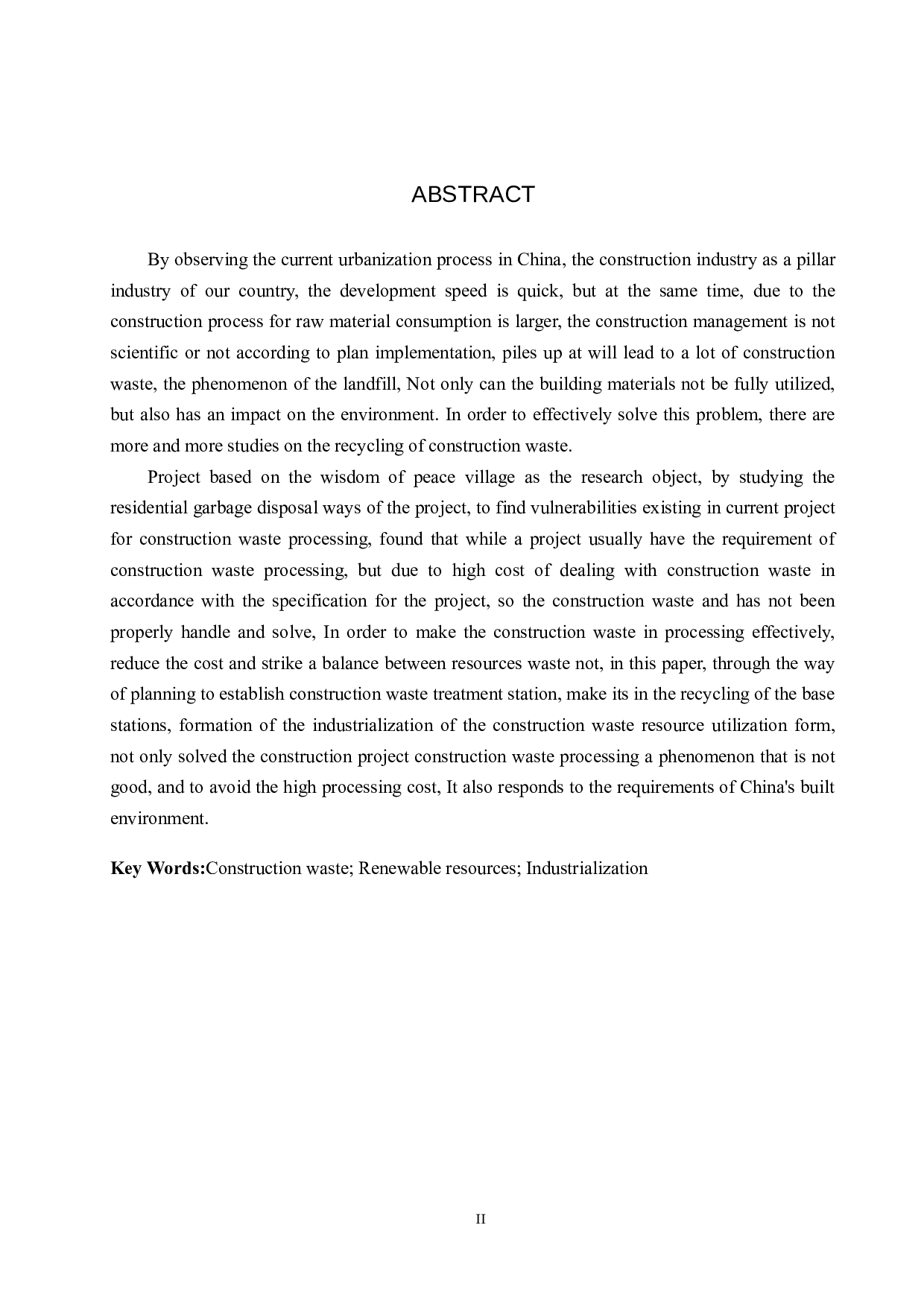 智慧平安小区项目建筑垃圾处理研究-20052字.docx 第2页