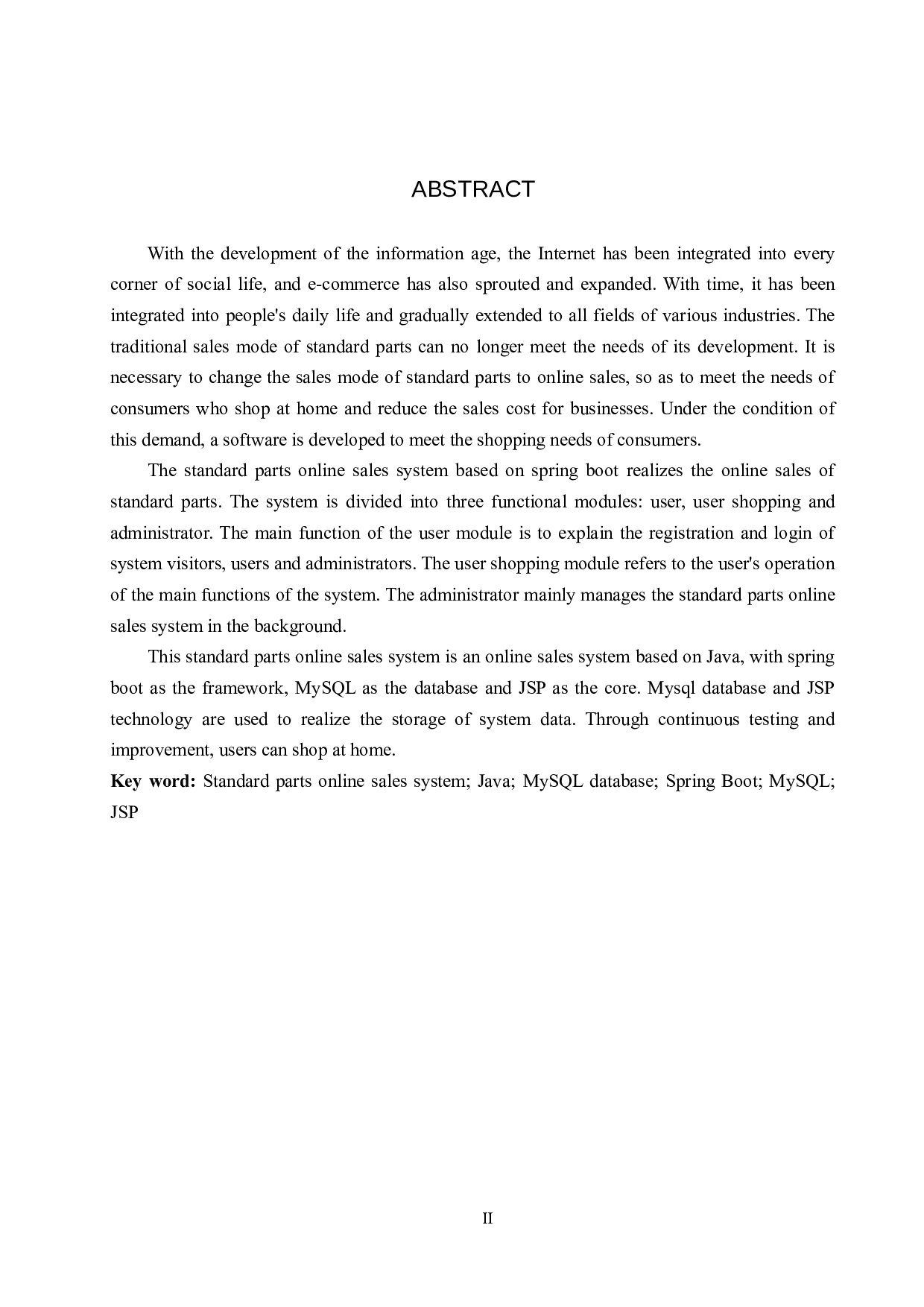 基于SpringBoot的标准件网上销售系统的设计与实现-14281字.docx 第2页