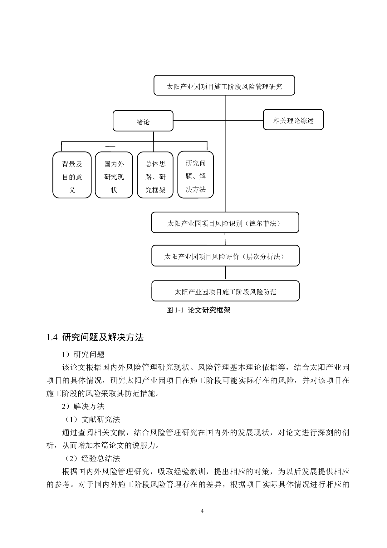 太阳产业园项目施工阶段风险管理研究-15252字.docx 第8页