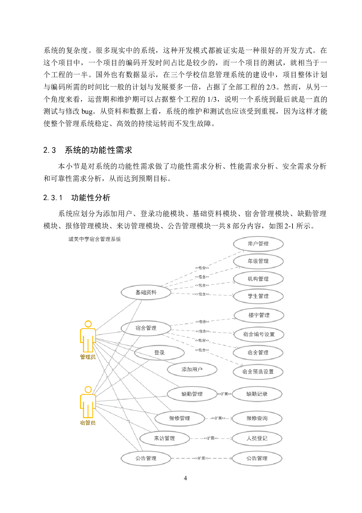 城关中学宿舍管理系统的设计与实现-19226字.docx 第9页