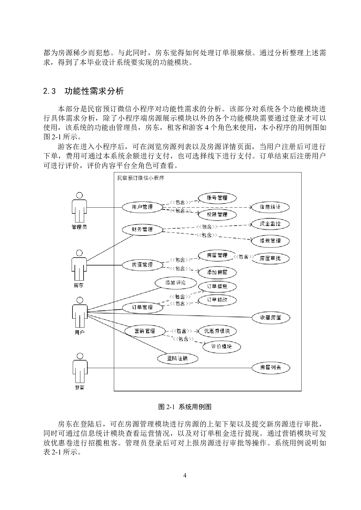 民宿预订微信小程序的设计与实现-17198字.docx 第9页