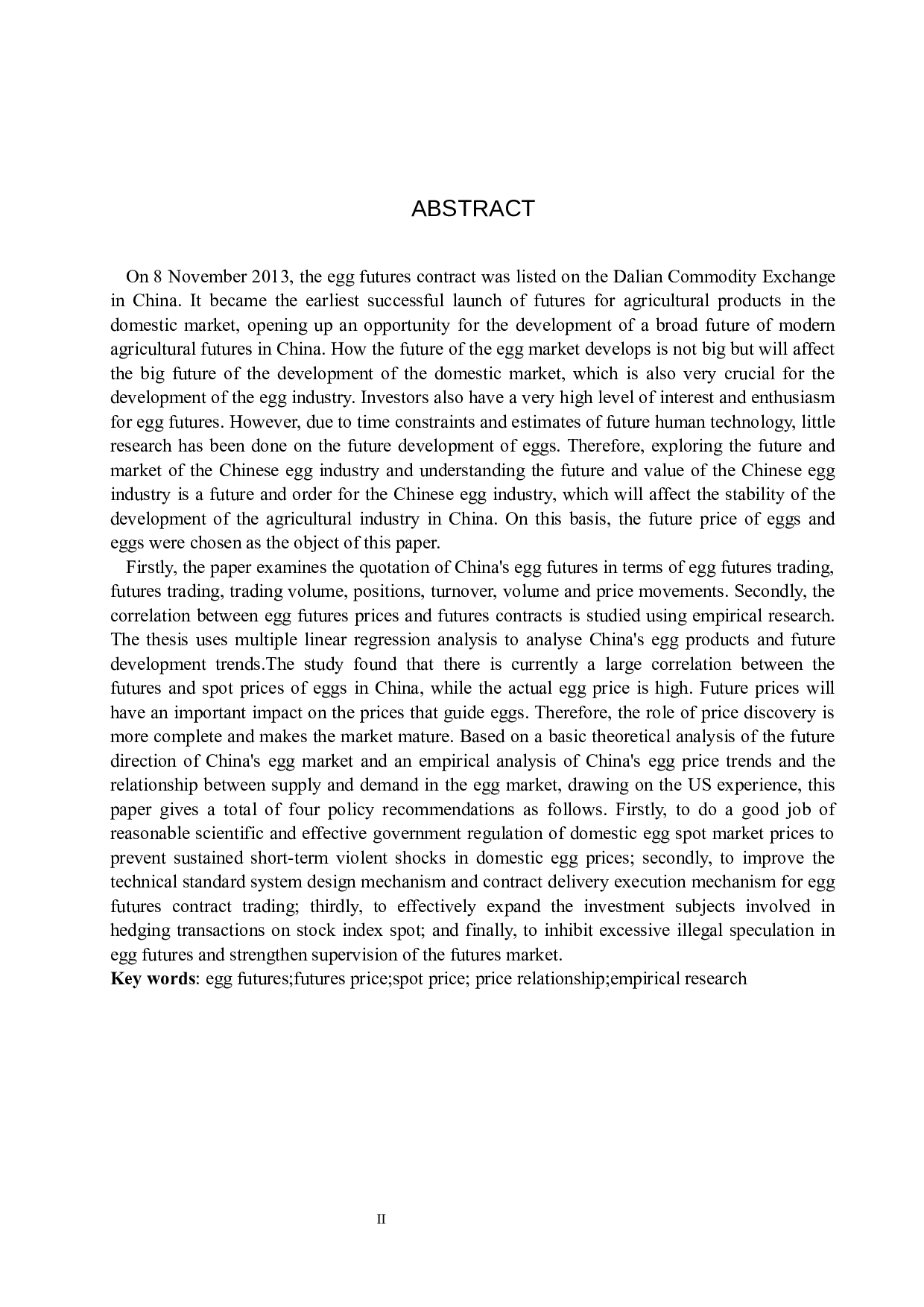 我国鸡蛋期现价差的影响因素研究-14189字.docx 第2页