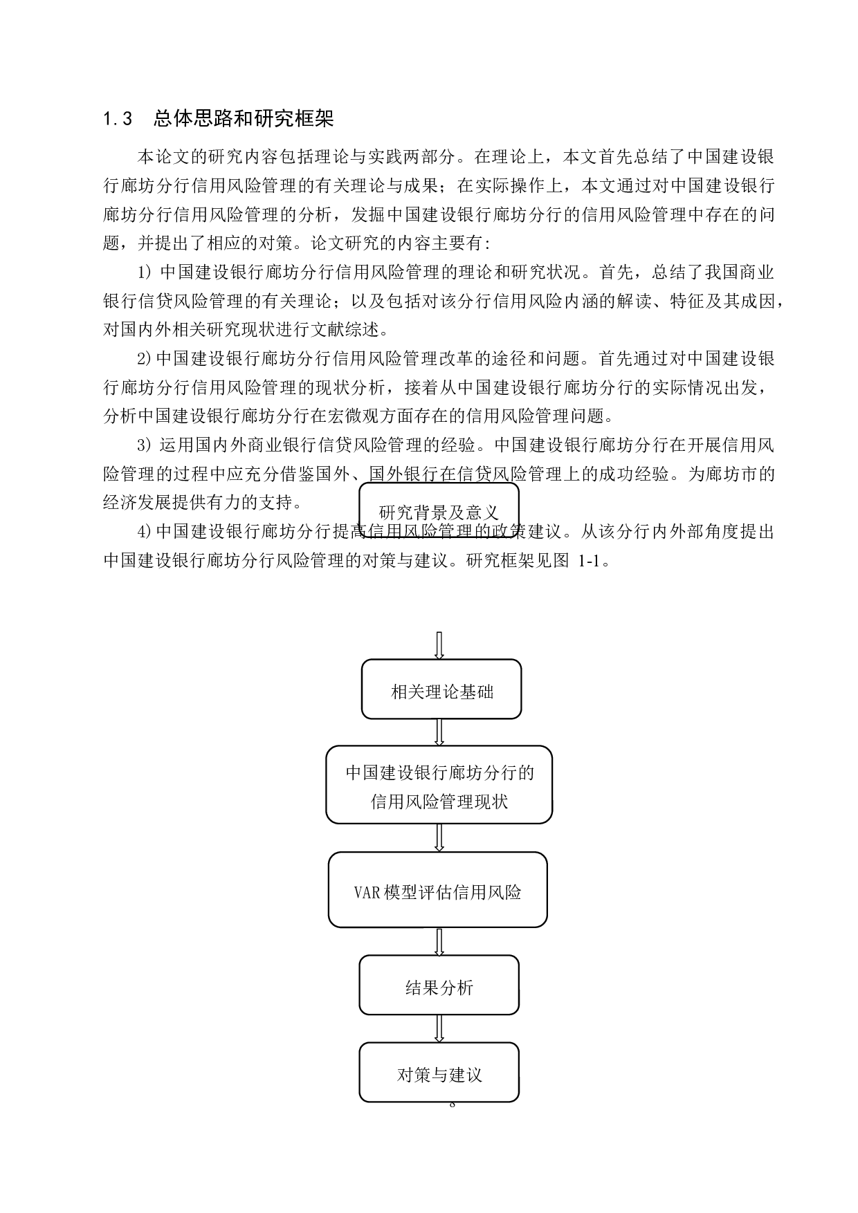 中国建设银行廊坊分行的信用风险管理研究-17786字.docx 第8页