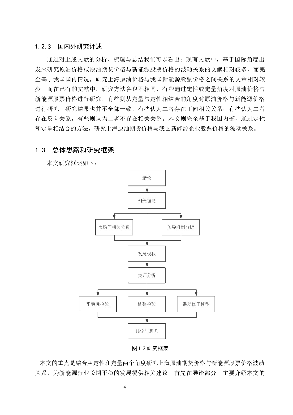 上海原油期货价格与新能源股票价格波动关系研究-17578字.docx 第8页