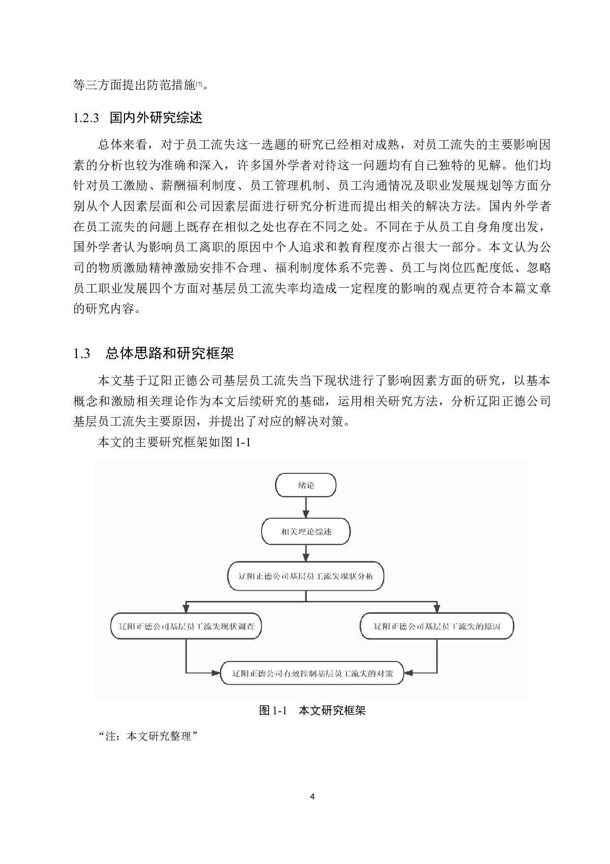 辽阳正德公司基层员工流失问题研究-19526字.docx 第8页