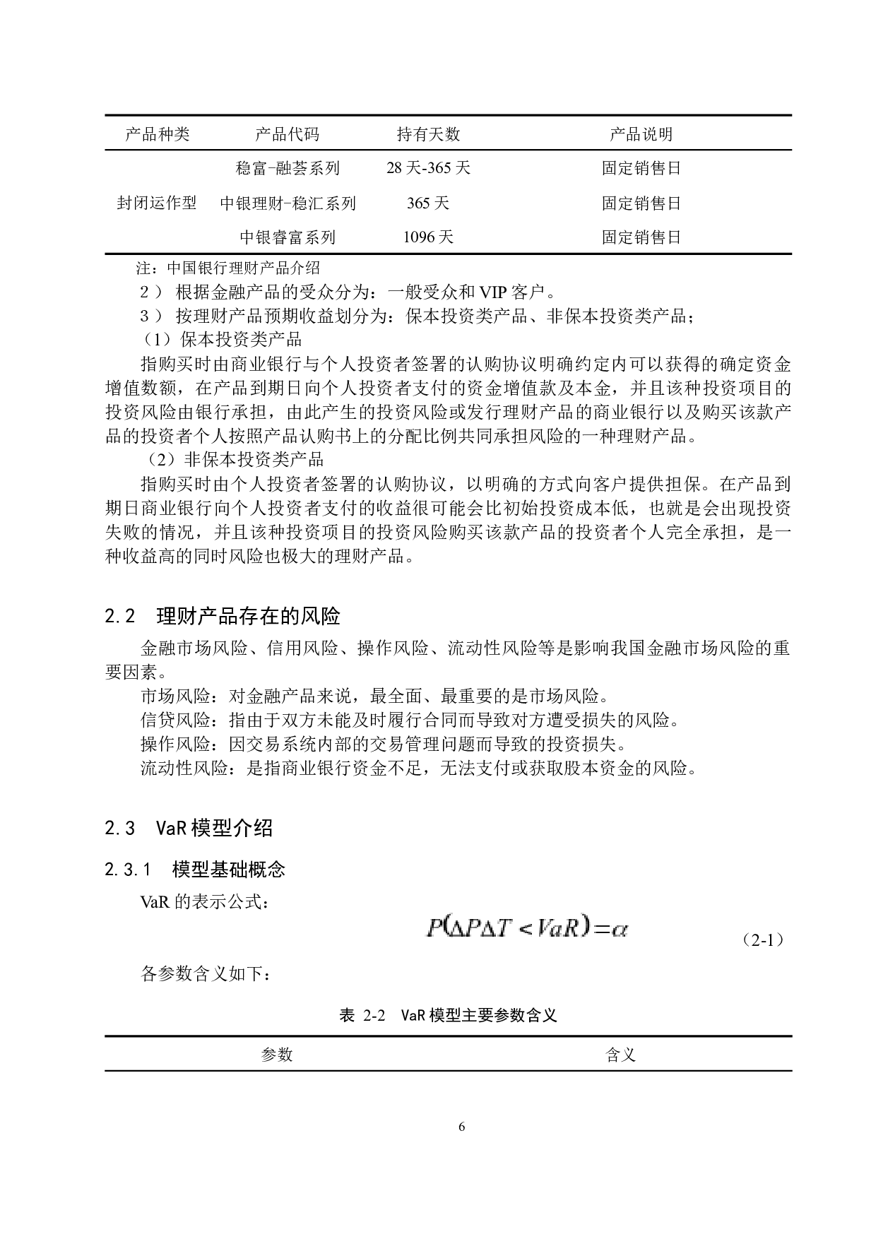 基于VAR模型对商业银行个人理财产品风险的研究&mdash;以中国银行昌黎支行为例-14988字.docx 第10页