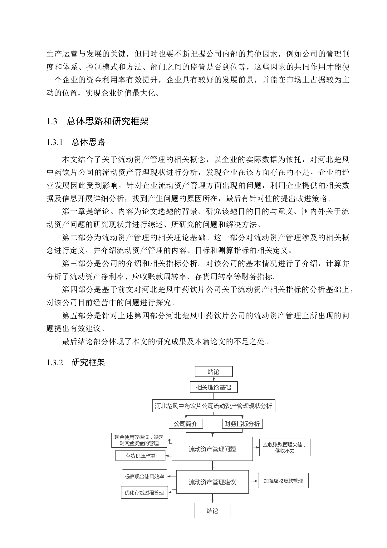 河北楚风中药饮片公司流动资产管理问题及对策研究-19870字.docx 第8页