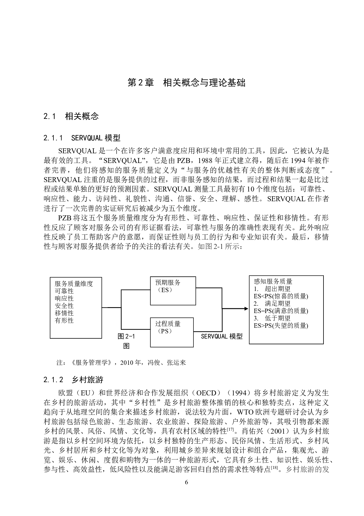 基于SERVQUAL模型的浙江花园村旅游服务质量评价研究-20832字.docx 第10页